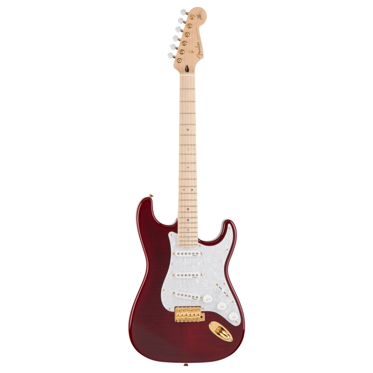 Guitarra Eléctrica Fender Signature Richie Kotzen Stratocaster Maple Neck Transparent Red Burst