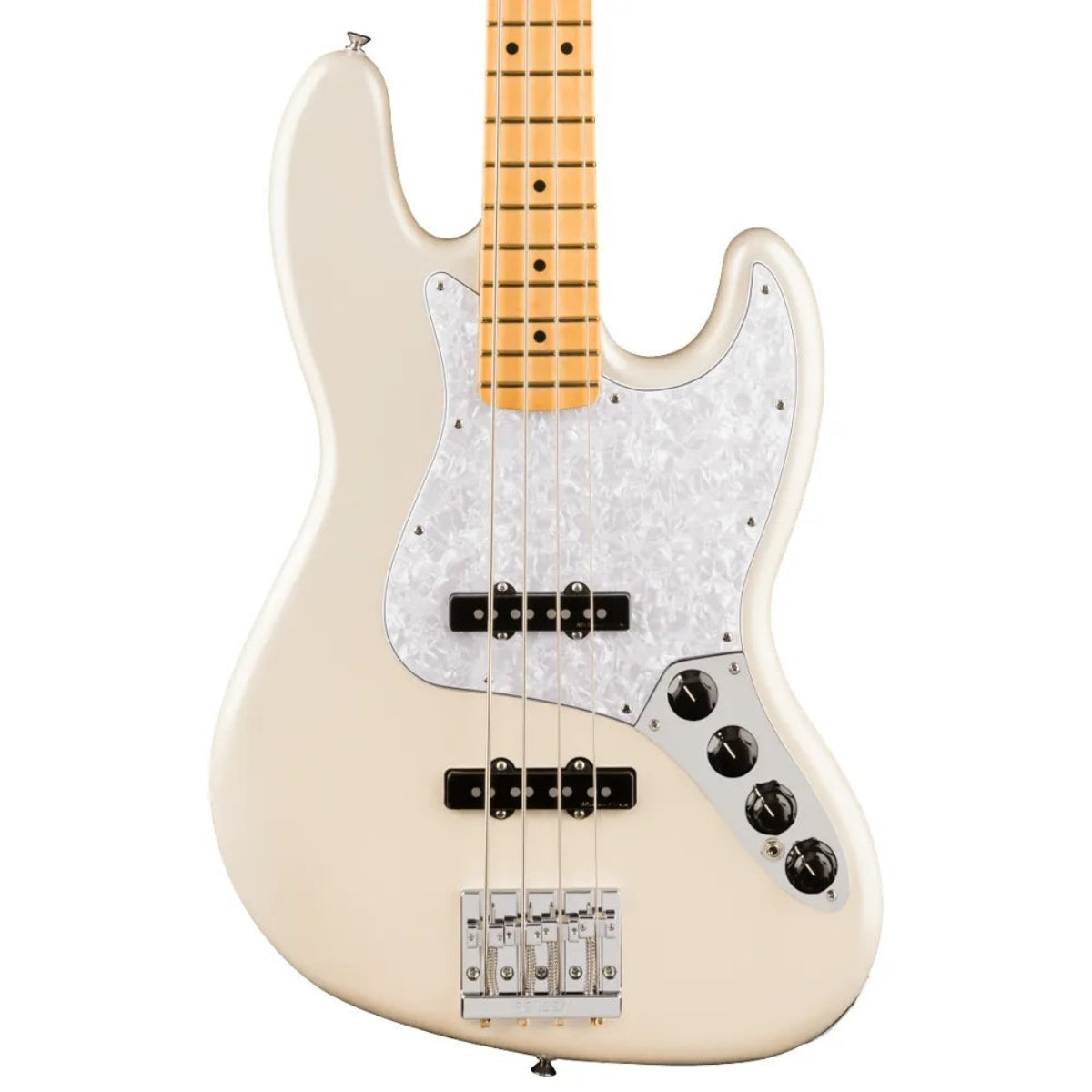 Bajo Eléctrico Fender Player II Jazz Bass Active Olympic Pearl | 4 Cuerdas Profesional