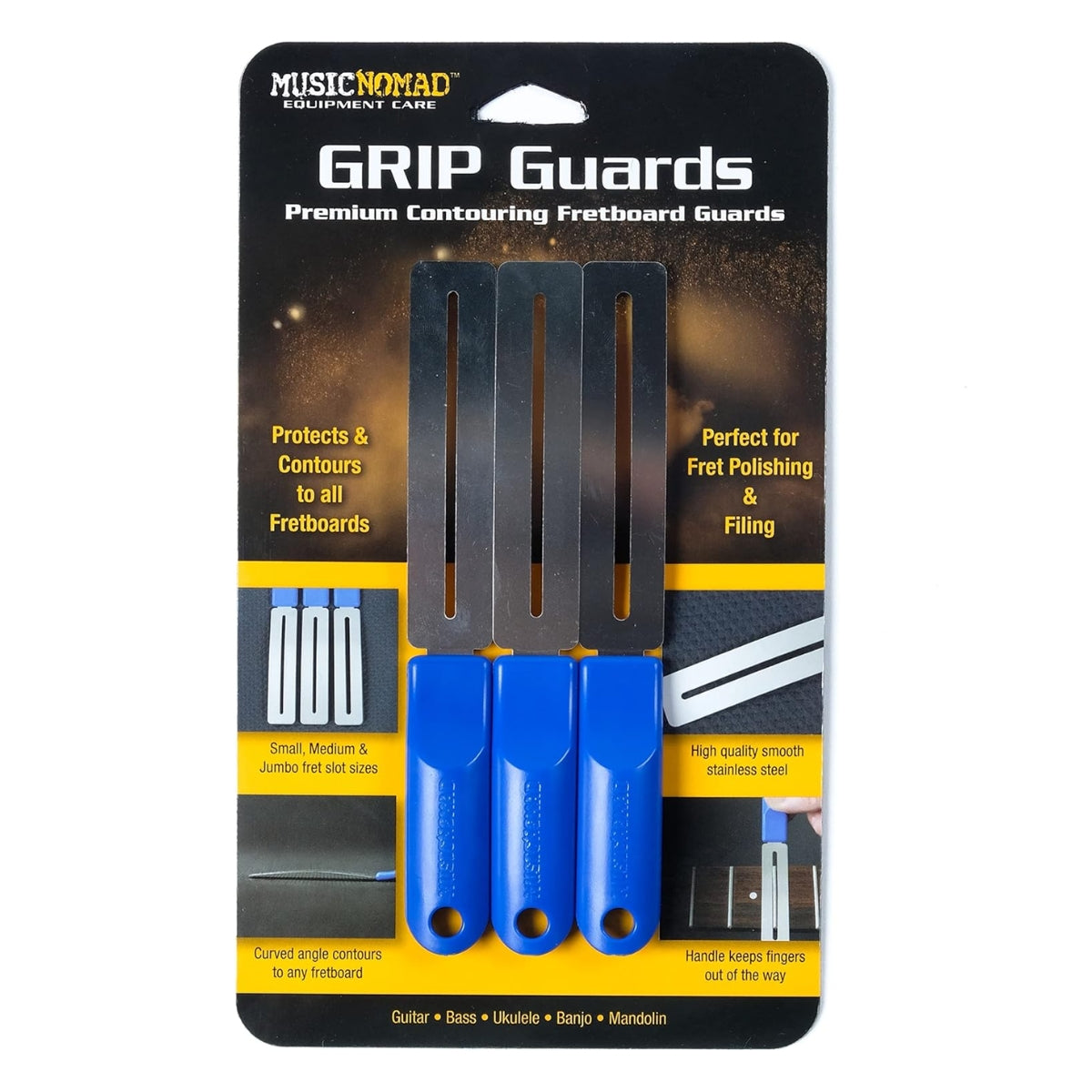 HERRAMIENTA MUSIC NOMAD PARA DETALLAR TRASTES MN225