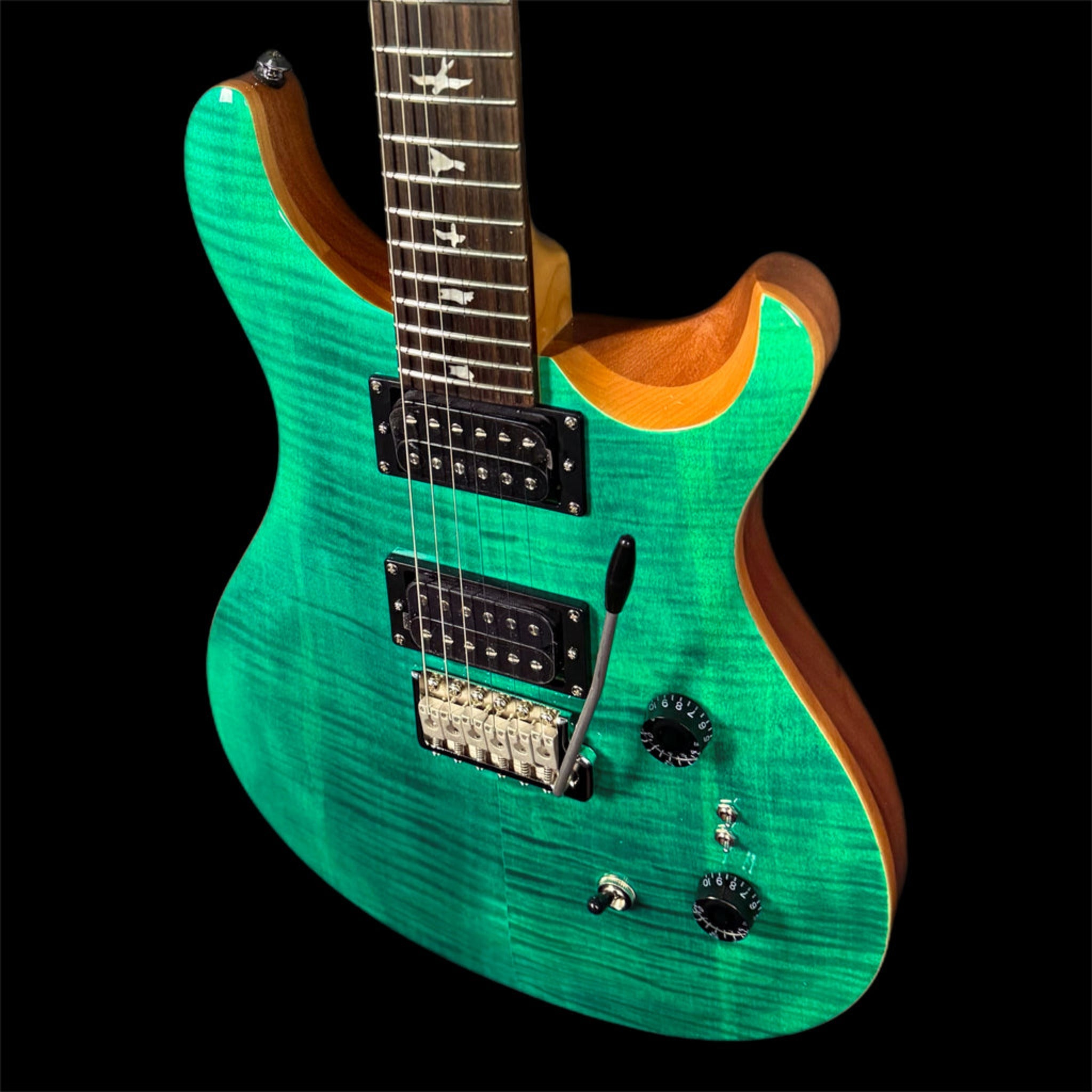 GUITARRA ELECTRICA PRS SE CUSTOM 24, TURQOISE CON GIG BAG