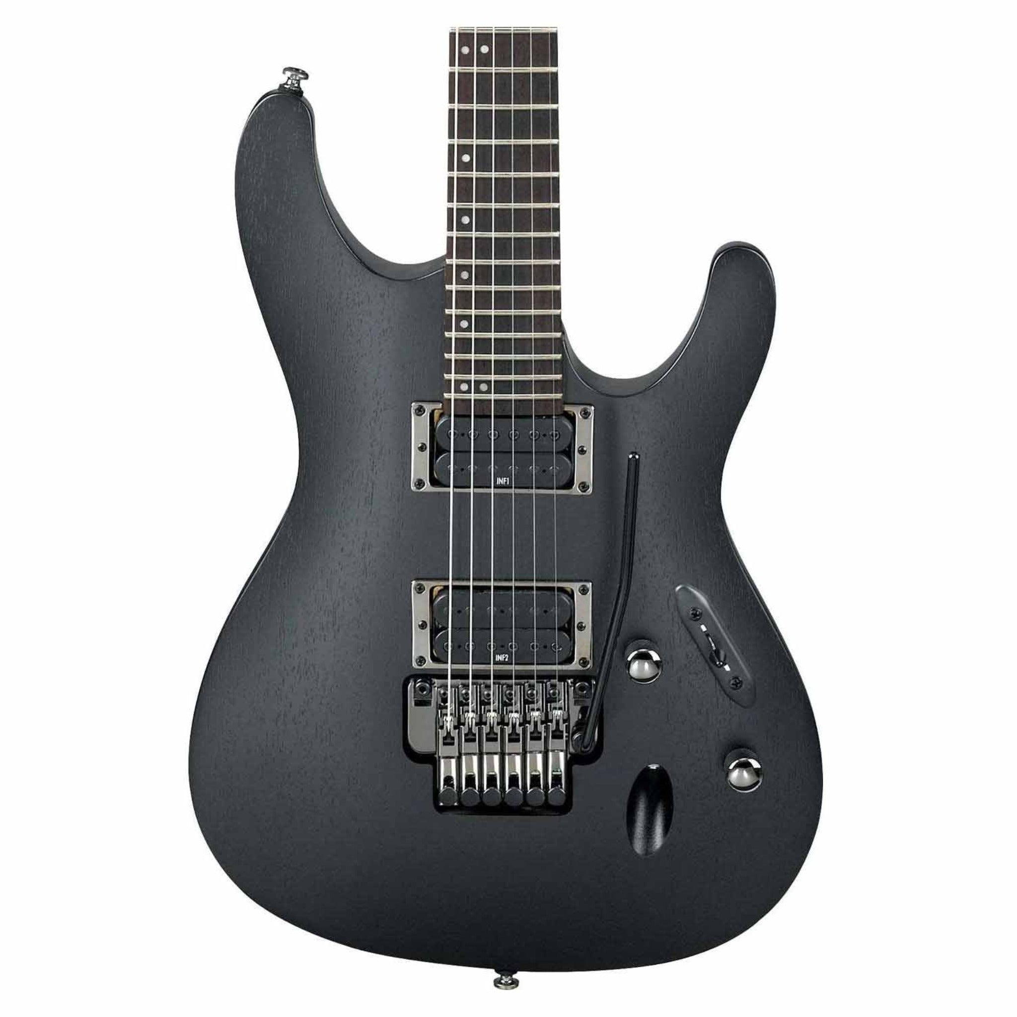 Guitarra Eléctrica Ibanez Serie S en Negro Veteado