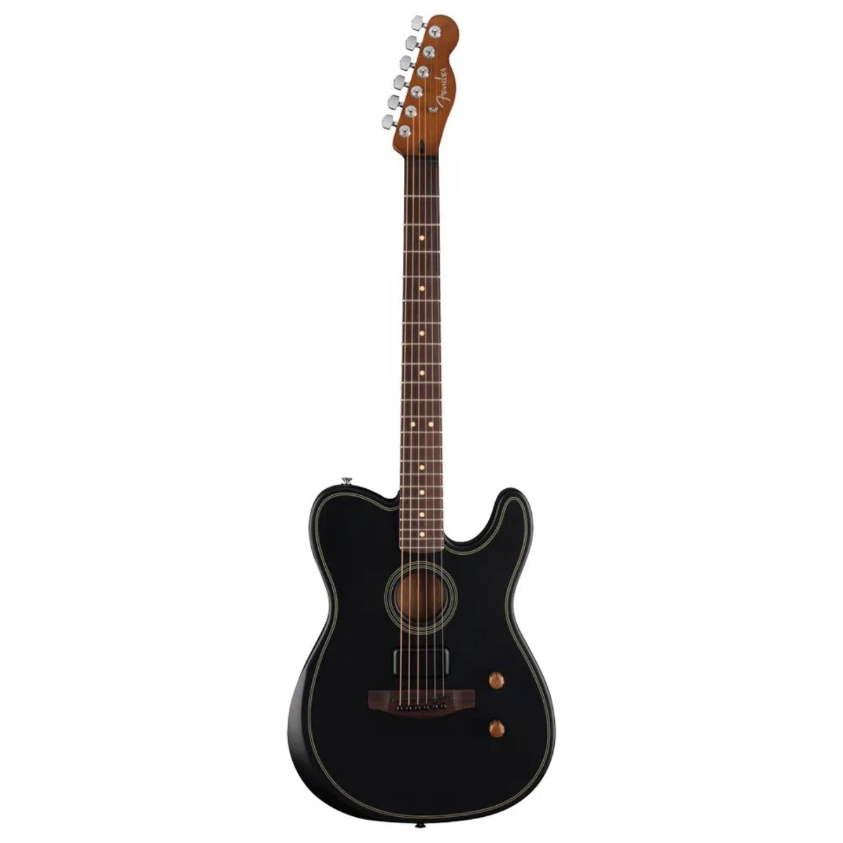 Guitarra Electroacústica Fender Acoustasonic Standard Telecaster Black