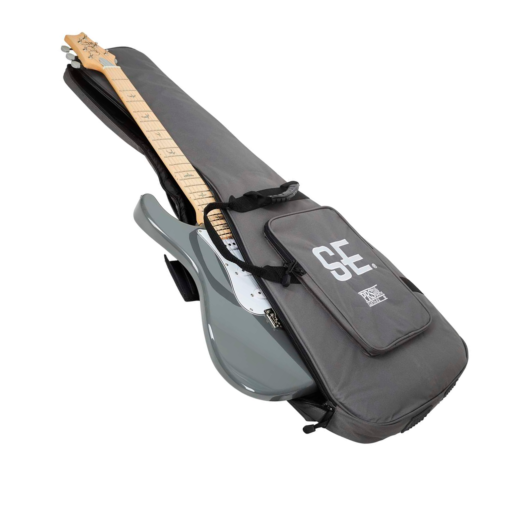 PRS SE Silver Sky, Overland Grey, Guitarra Eléctrica con Gig Bag