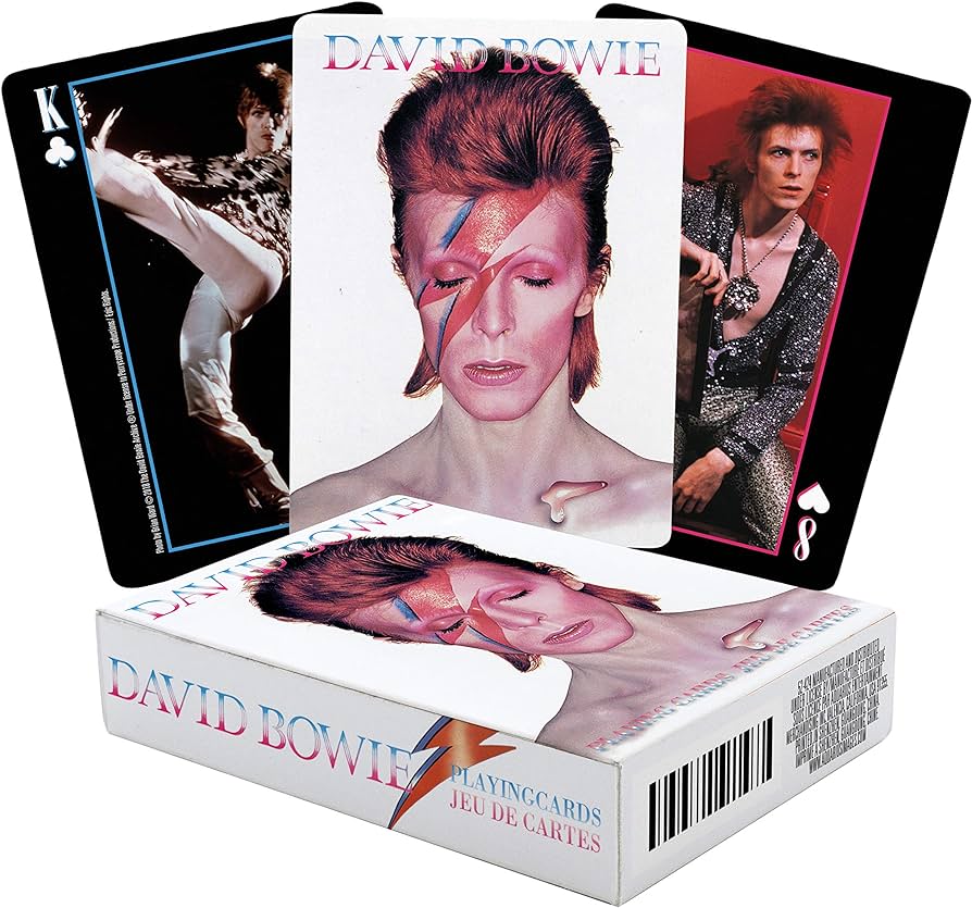 CARTAS DE JUEGO NAIPES DAVID BOWIE
