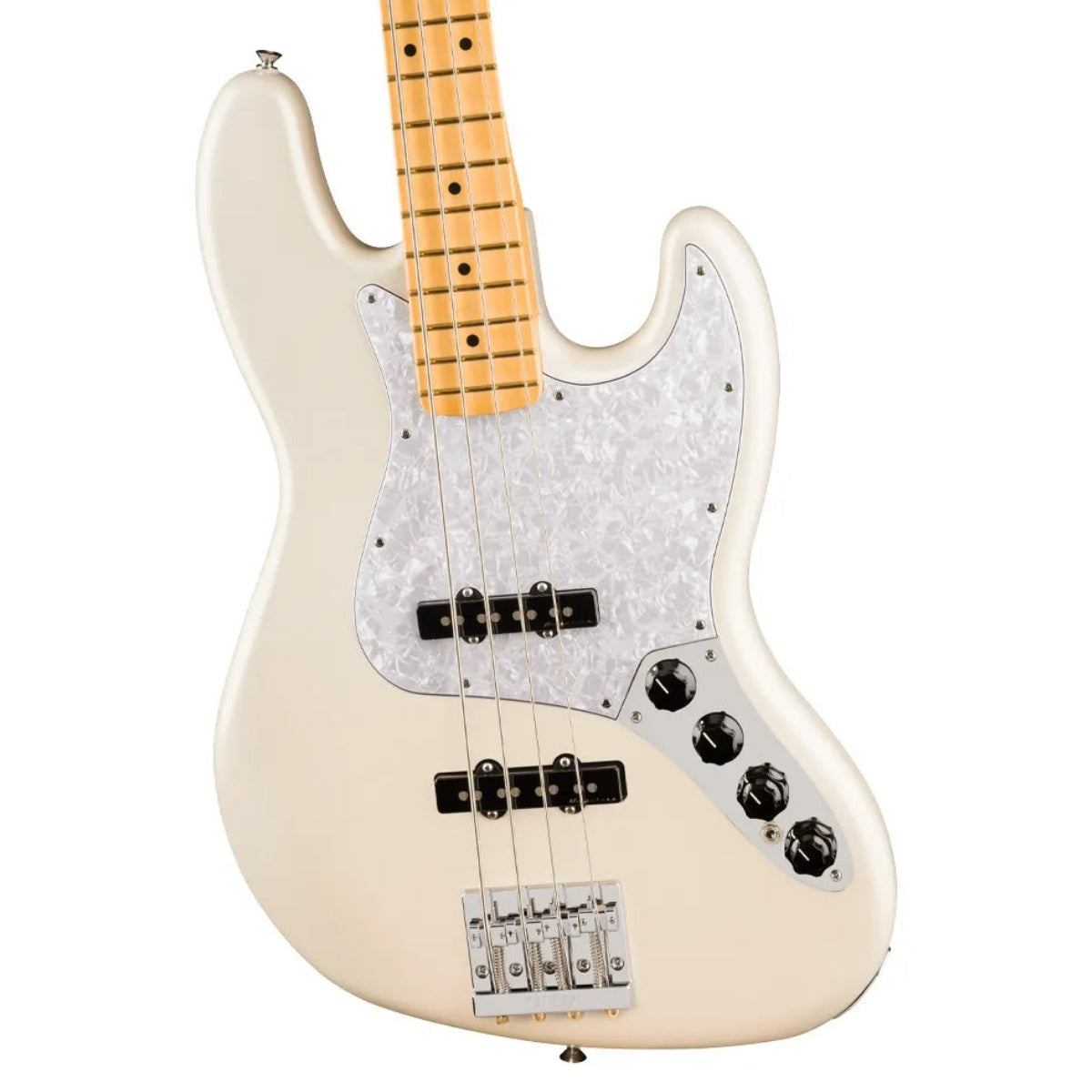 Bajo Eléctrico Fender Player II Jazz Bass Active Olympic Pearl | 4 Cuerdas Profesional