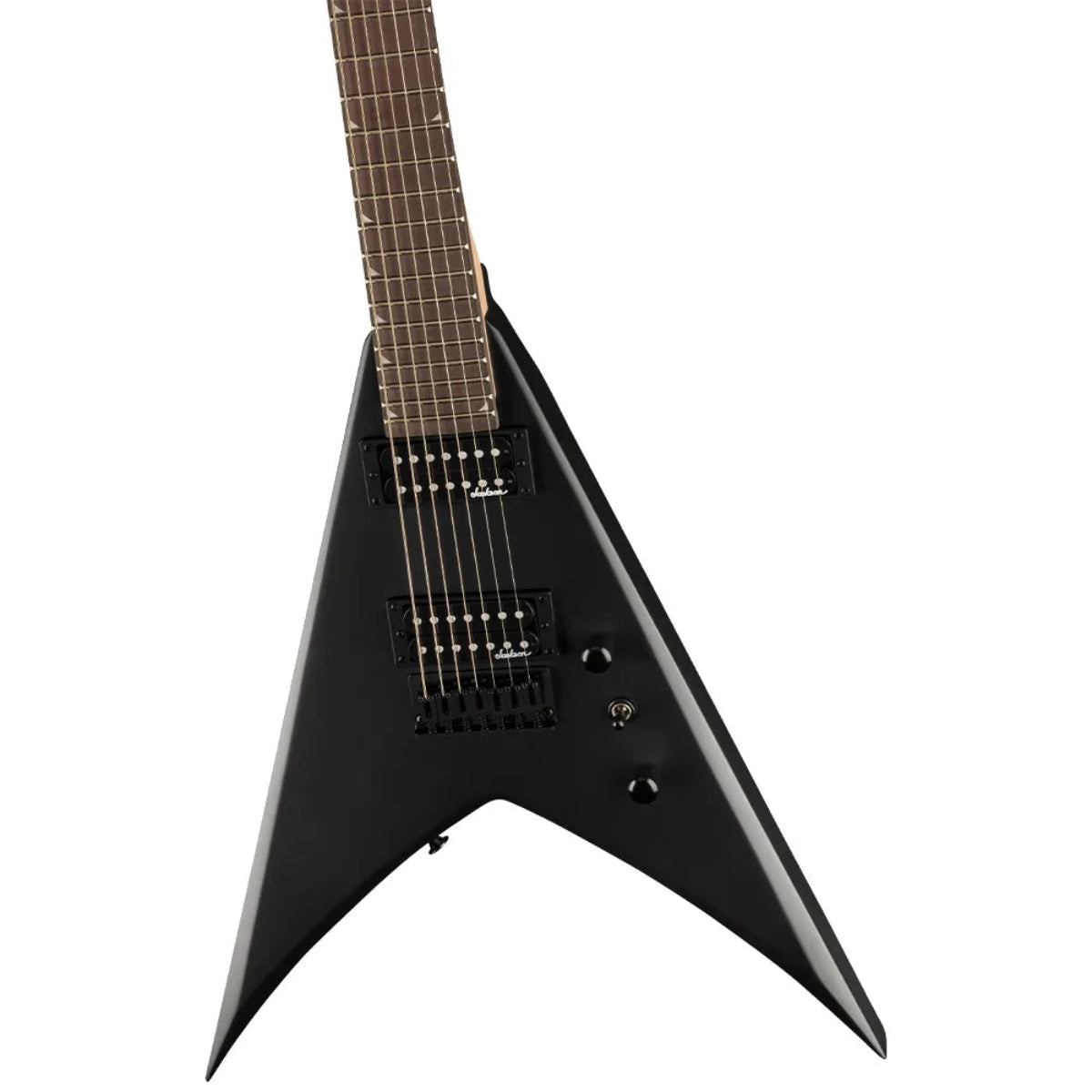 GUITARRA ELECTRICA JACKSON JS22-7 CUERDAS KV SATIN BLACK