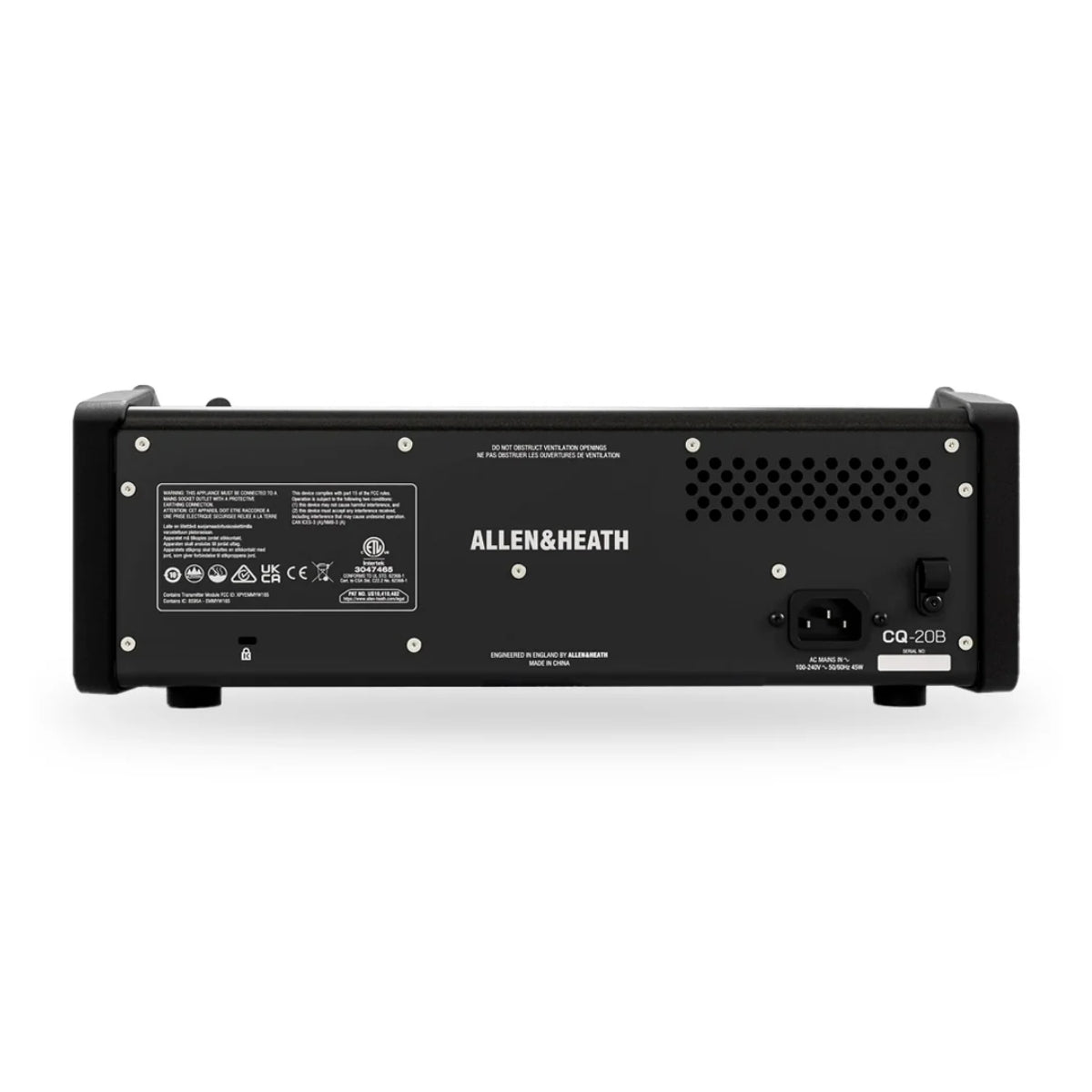 MEZCLADORA DIGITAL ALLEN & HEATH DIGITAL CQ-20B