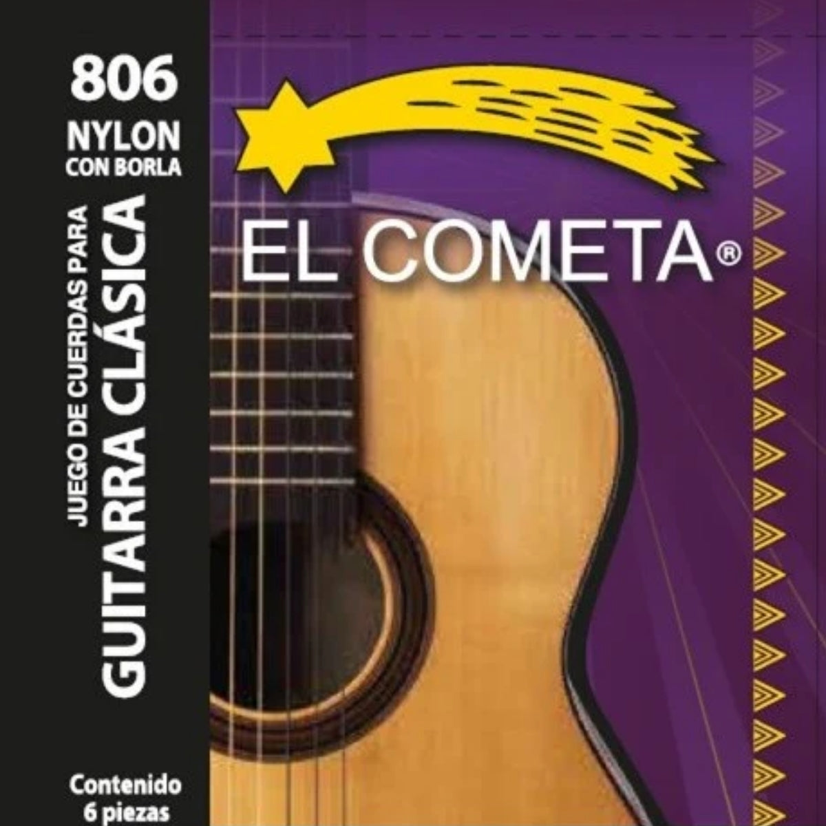ENCORDADURA EL COMETA NYLON GUITARRA CLASICA