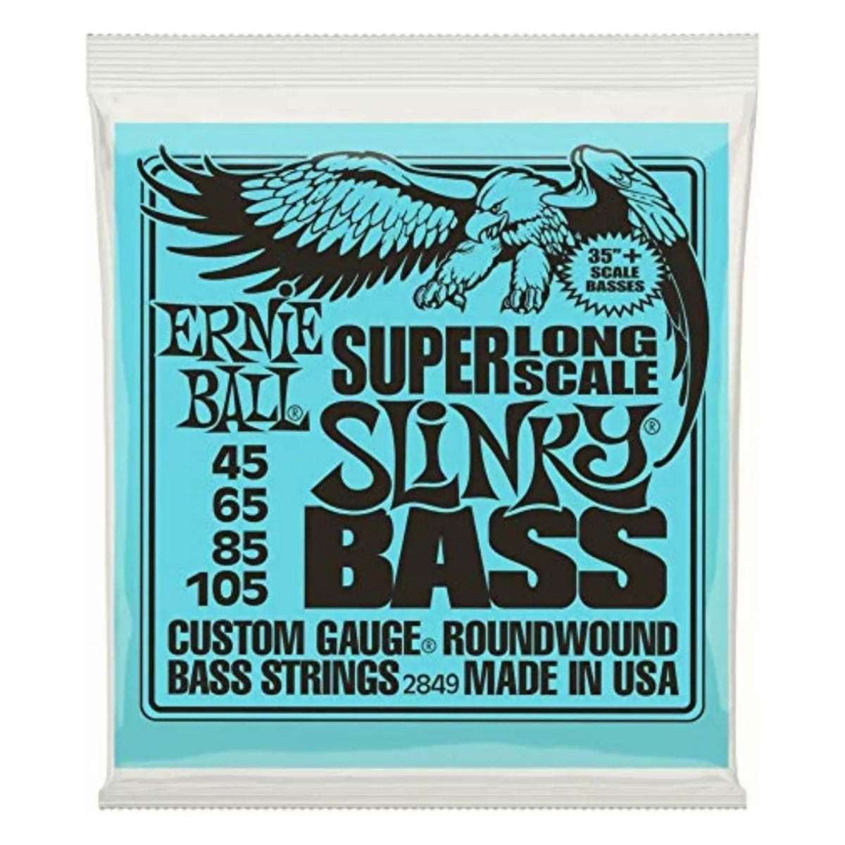 ENCORDADURA ERNIE BALL 2849 SLINKY BAJO SUPER LONG SCALE 45-105