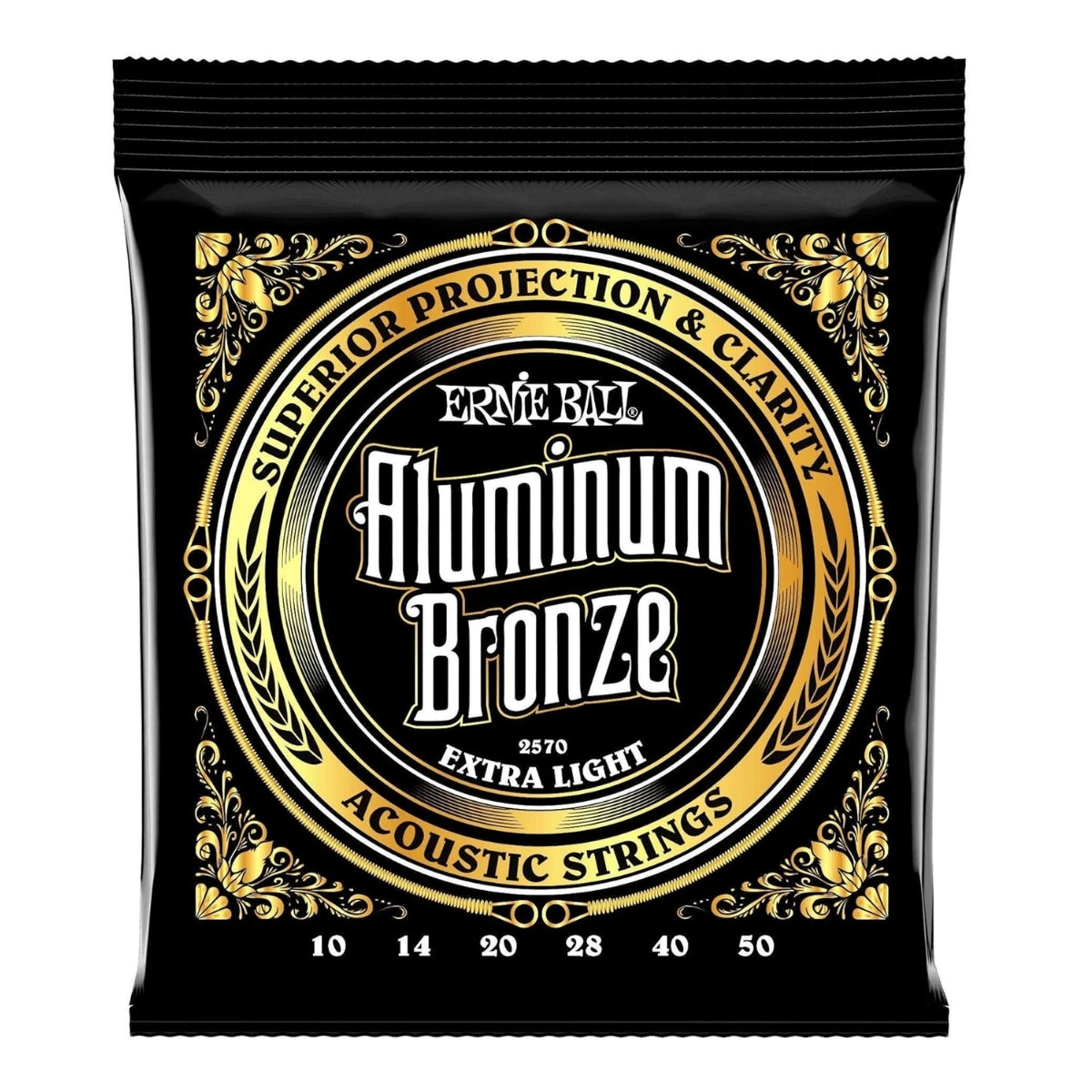 ENCORDADURA ERNIE BALL EXTRA LIGHT 2570 CUPROALUMINIO 10-50