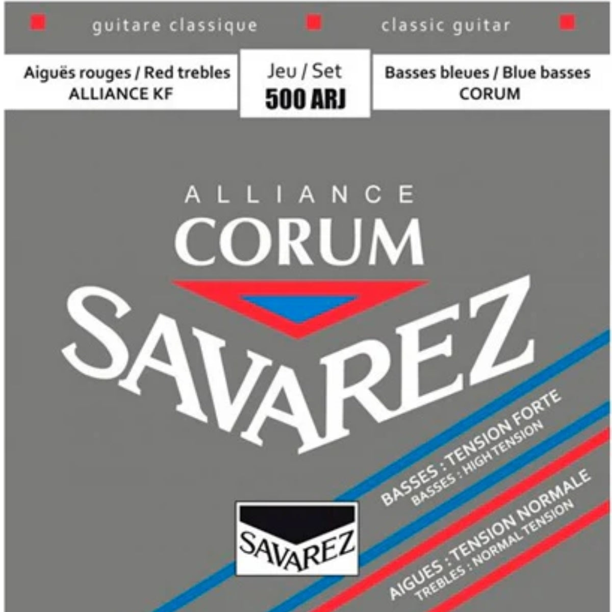 ENCORDADURA SAVAREZ ALLIANCE CORUM NYLON CLASICA TENSION MIXTA 500ARJ