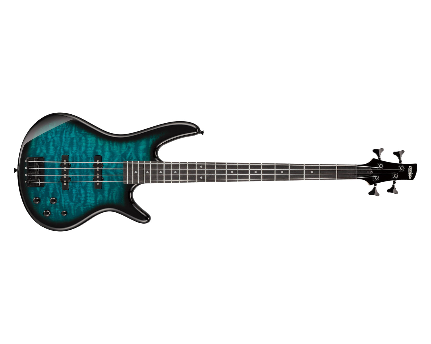 BAJO ELECTRICO IBANEZ SDGR AZUL TRANSPARENTE/SOMBREADO NEGRO GSR280QA-TMS