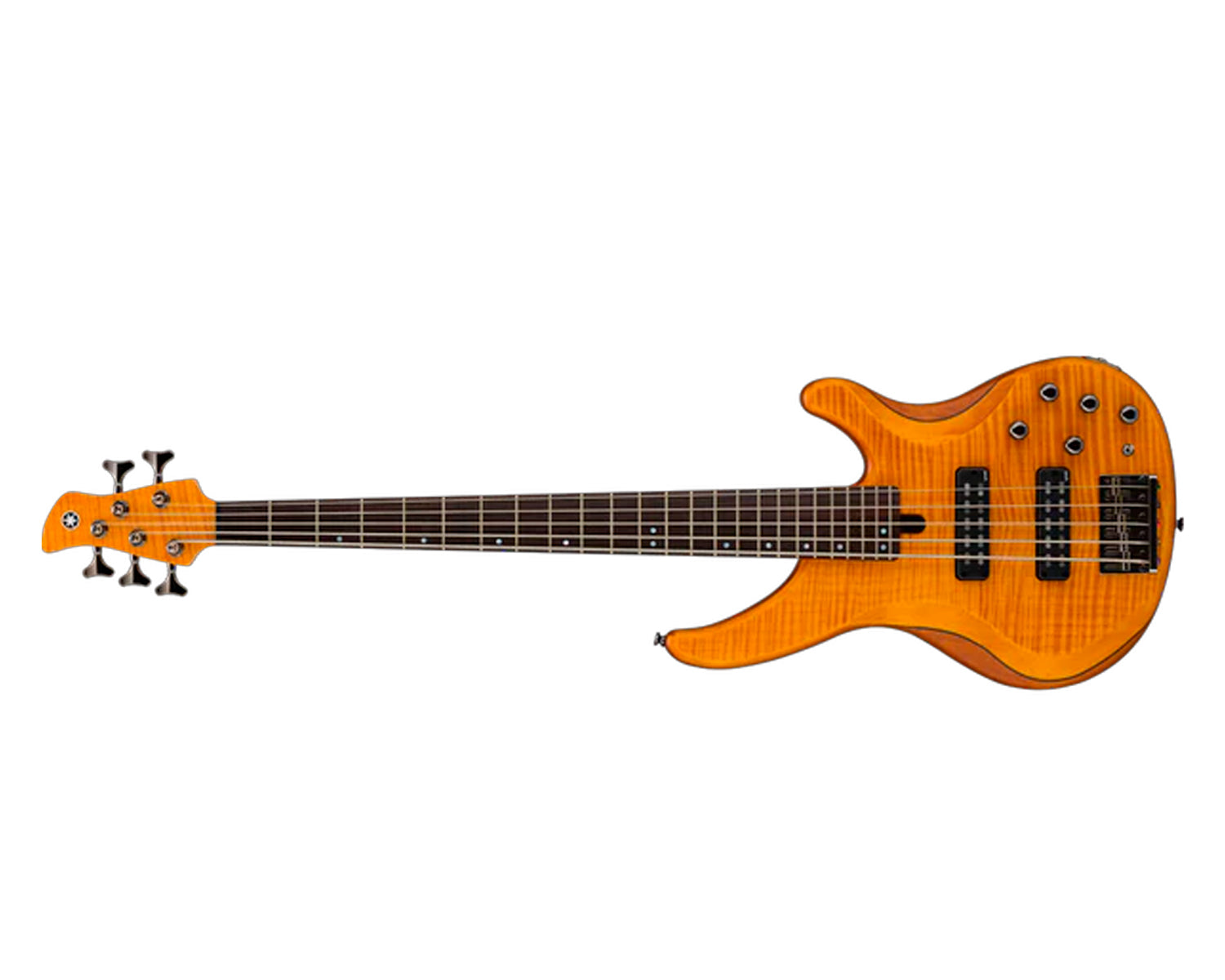 Bajo Eléctrico Yamaha Trbx605fmam Flameado Amber 5 Cuerdas