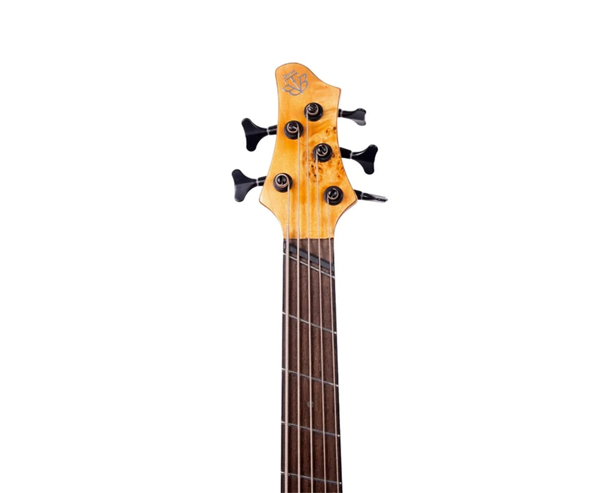 Bajo eléctrico Ibanez BTB805MS-FNL 5 cuerdas multiescala Natural Low Gloss con estuche