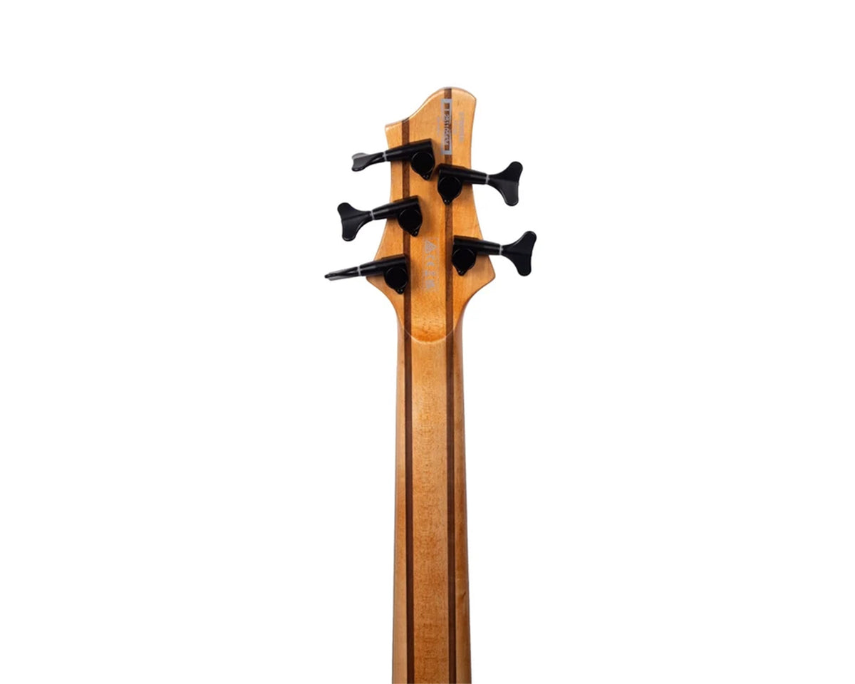 Bajo eléctrico Ibanez BTB805MS-FNL 5 cuerdas multiescala Natural Low Gloss con estuche