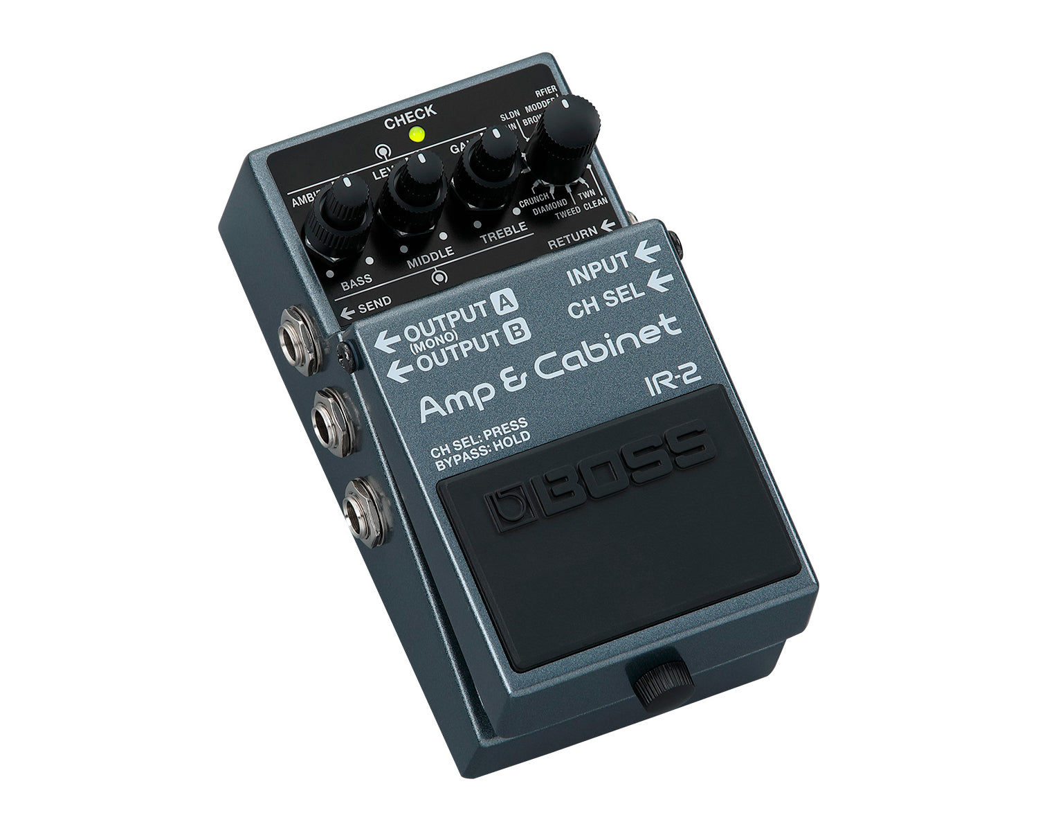 Pedal Boss IR-2 Emulador De Gabinete y Amplificador, 11 Presets y 11 Espacios Para IR De Usuario