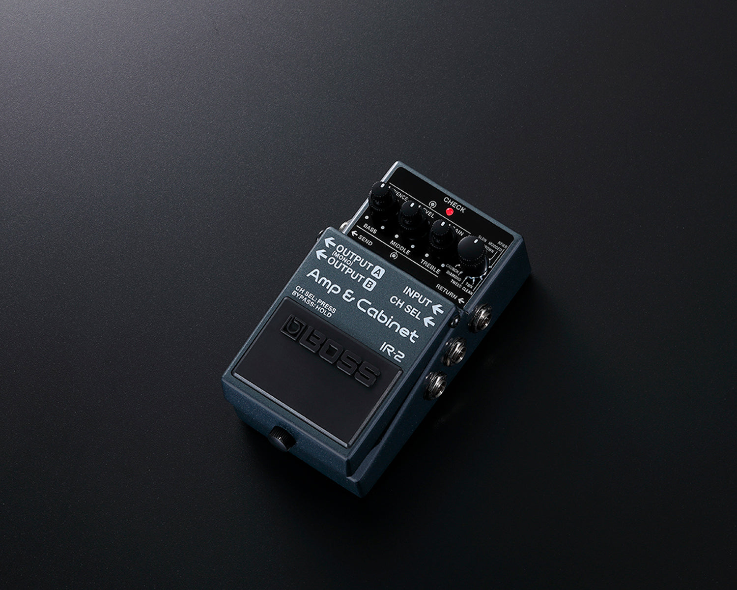 Pedal Boss IR-2 Emulador De Gabinete y Amplificador, 11 Presets y 11 Espacios Para IR De Usuario