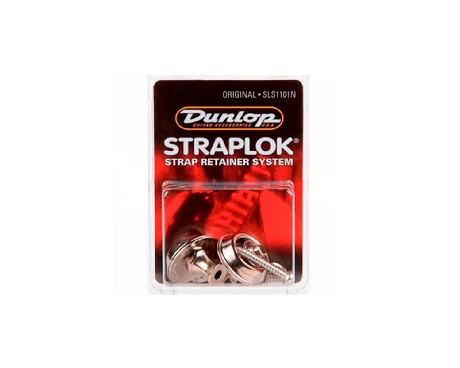 Broches de Seguridad Jim Dunlop SLS1101N para Tahalí Niquelado