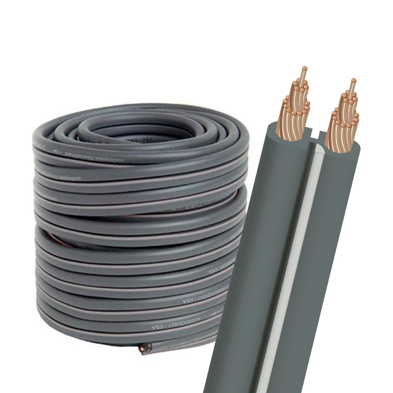 CABLE AUDIOQUEST X-2GRIS (Por metro)