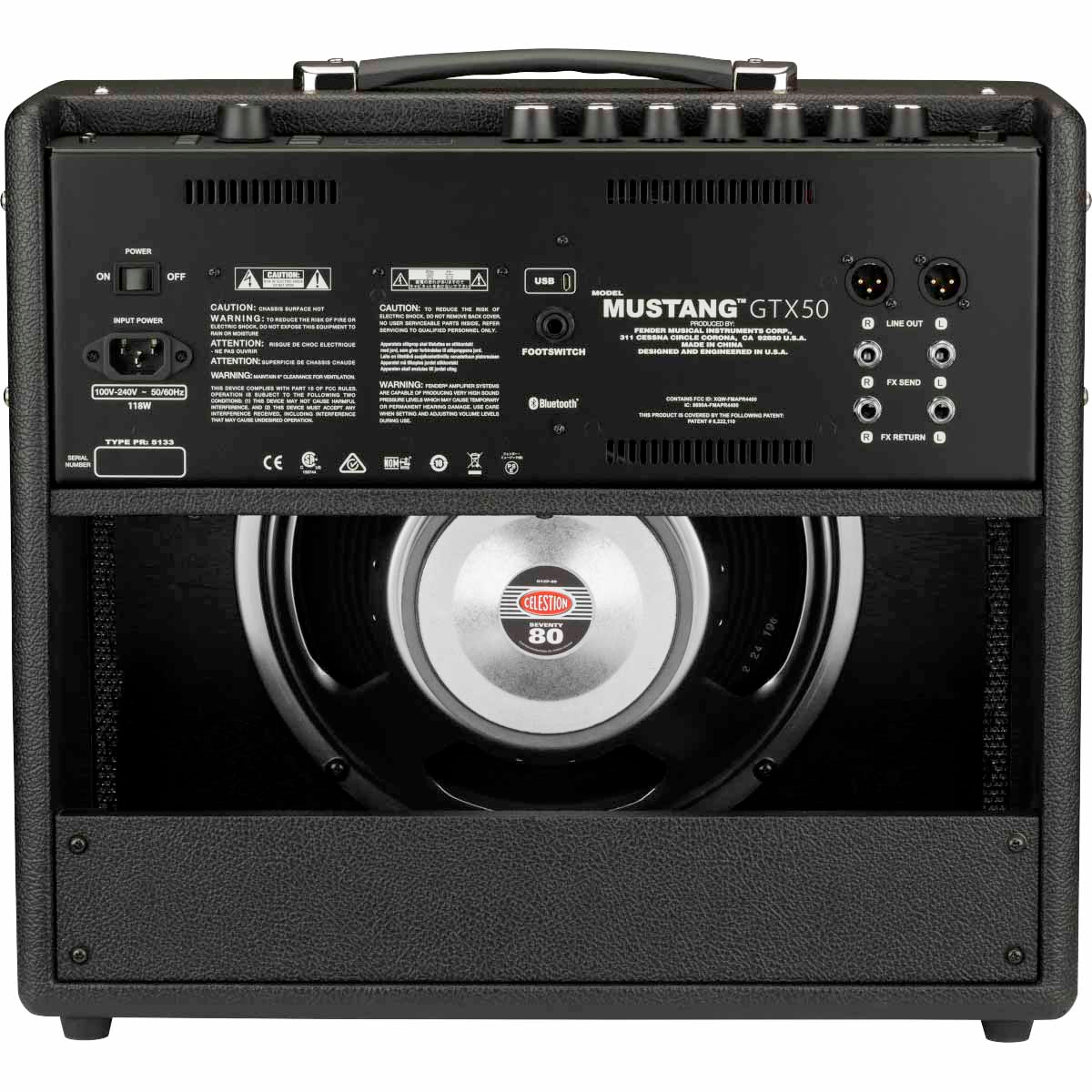 AMPLIFICADOR FENDER MUSTANG GTX50