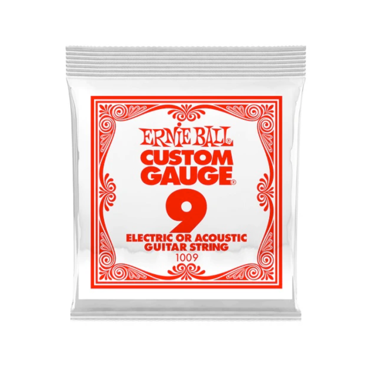 CUERDA ERNIE BALL ''CUSTOM'' PARA GUITARRA ELECTRICA 0.009