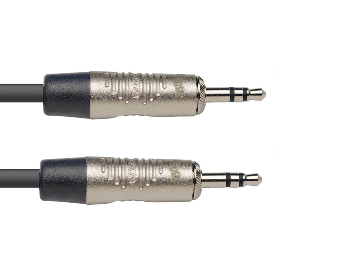 Cable De Audio Serie N Mini Jack/mini Jack Stagg Nac1mpsr