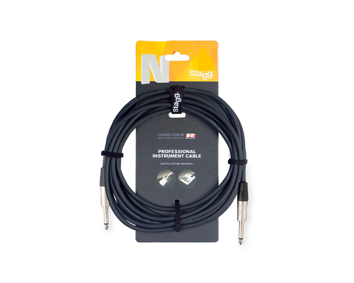 Cable Stagg NGC6R de Instrumento Plug/Plug (M/M) 6 m