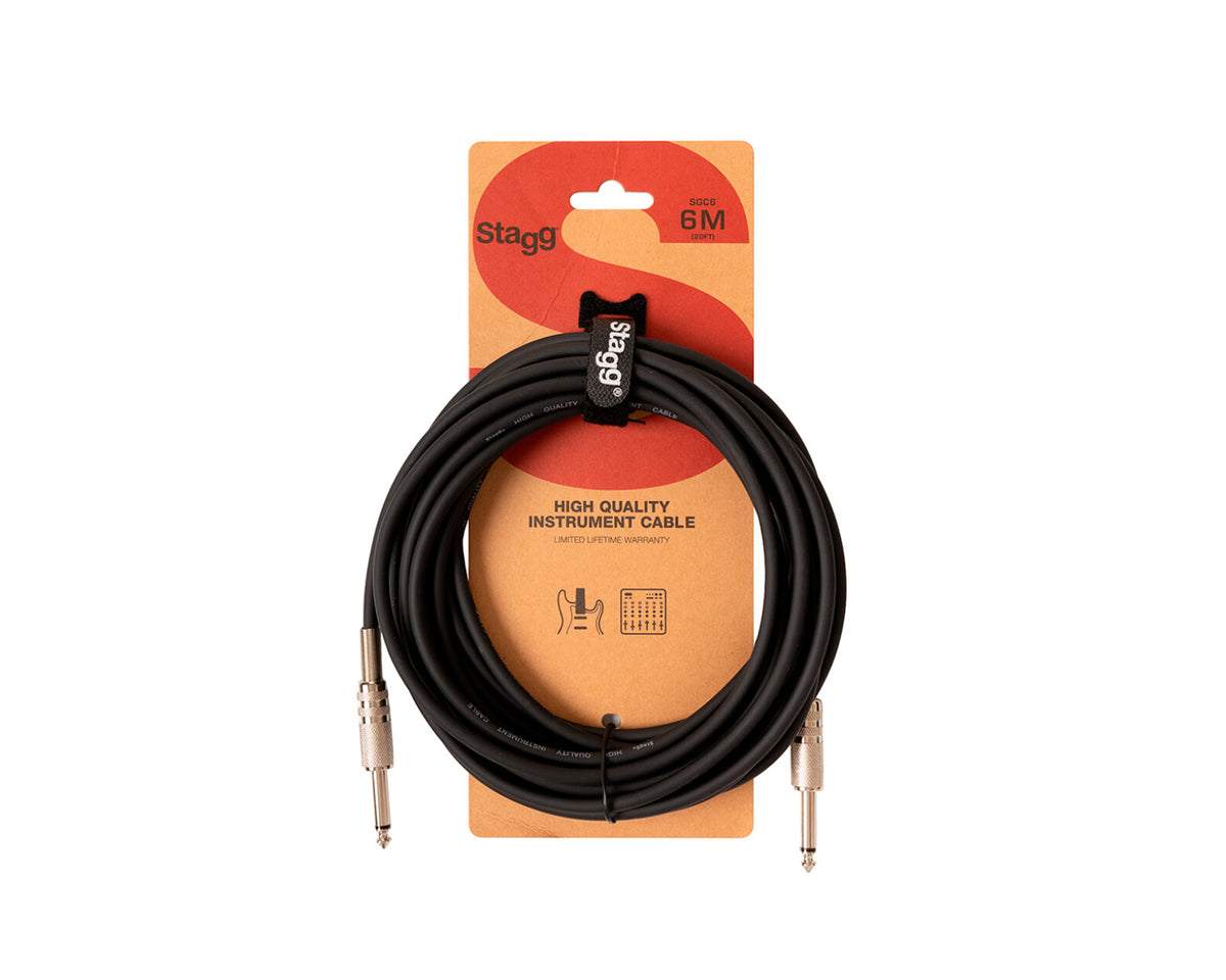 Cable Stagg SGC6 de Instrumento 6m Serie S