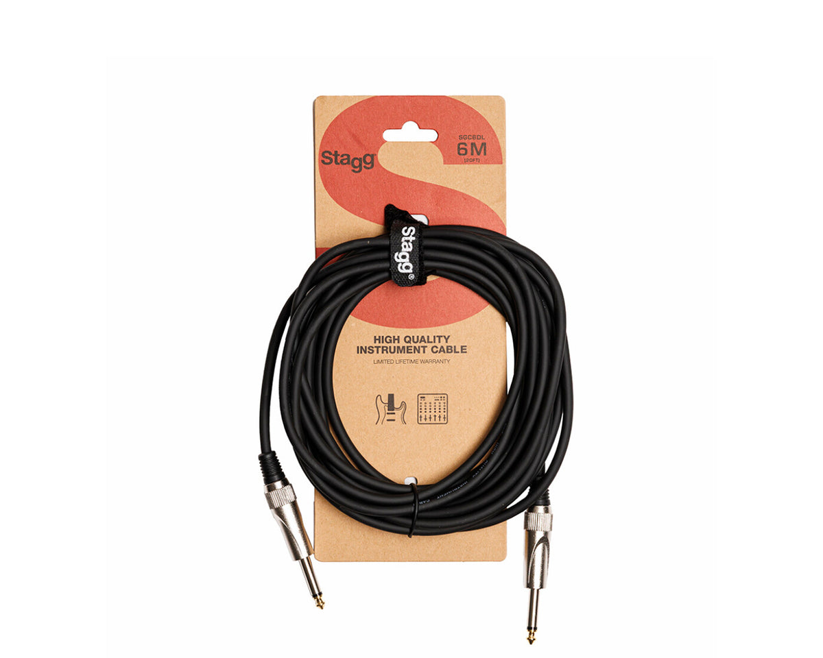 Cable Stagg SGC6DL de Instrumento 6m Serie S
