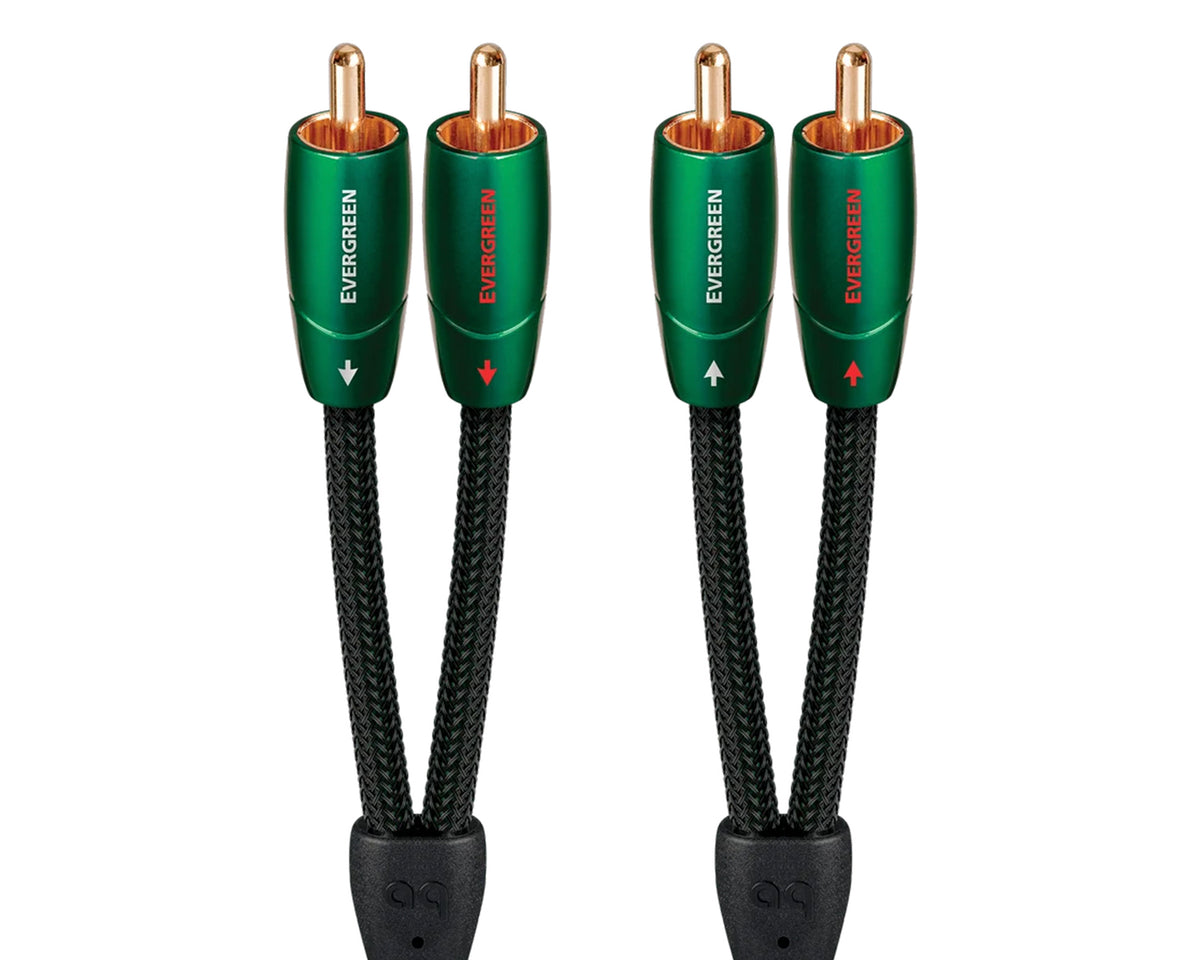 Cable de Interconexión Análoga AudioQuest Evergreen Mini-Plug RCA de 1 m