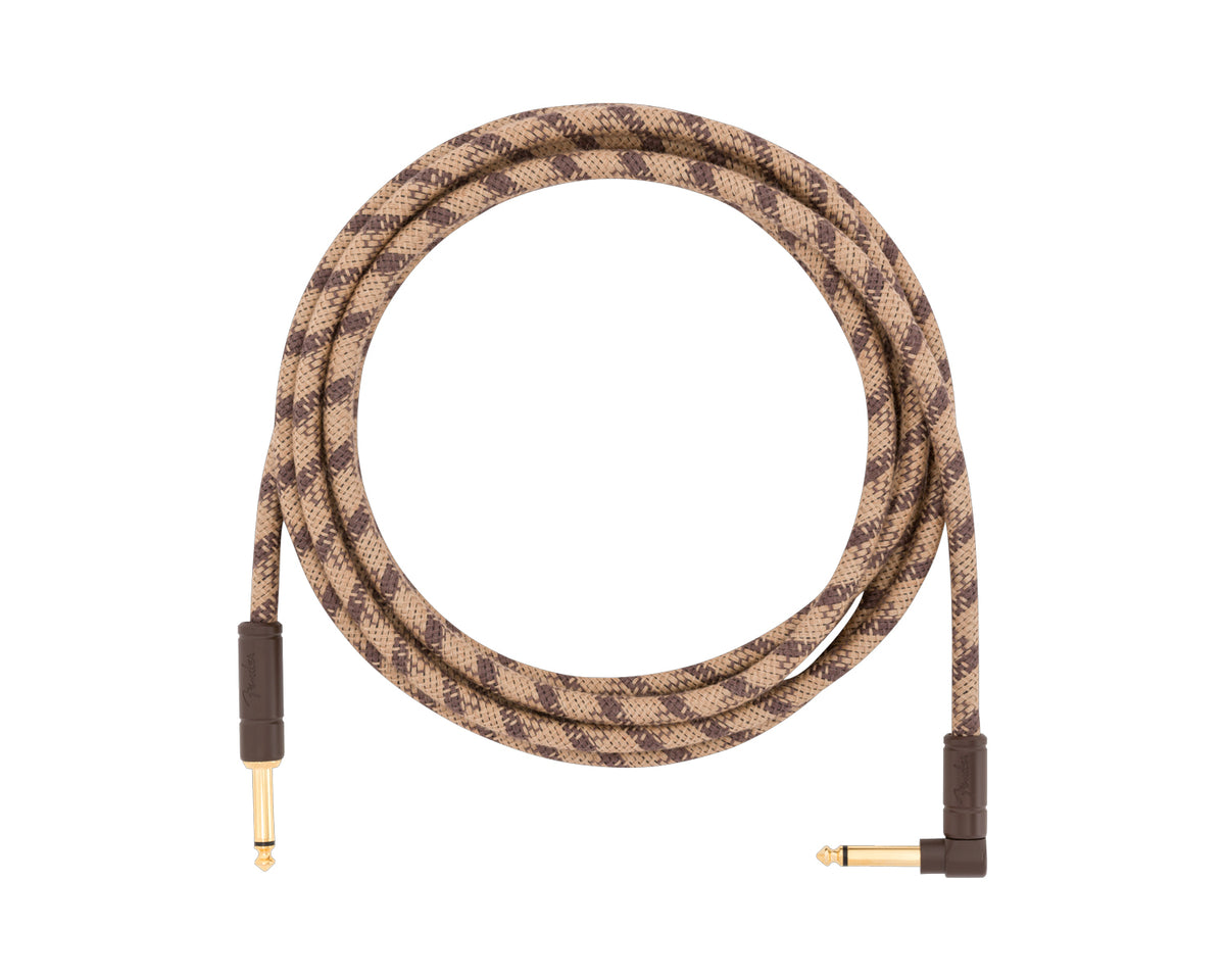 Cable para instrumento Fender Festival de 3 mts Brown Stripe