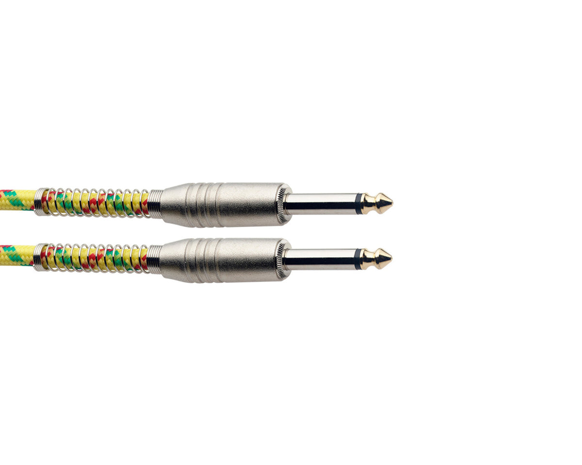 Cable para instrumento Stagg SGC6VT YL 6M, color amarillo