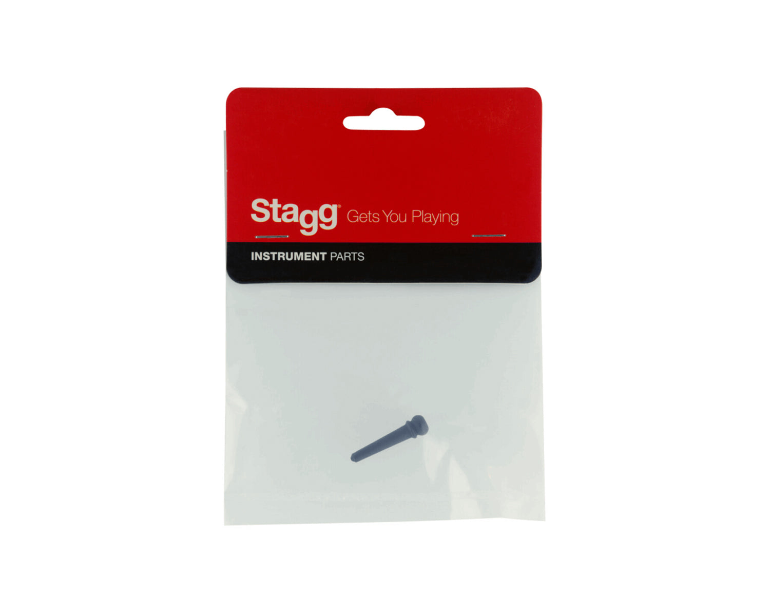 Clavija Stagg SP-PIWS-EBN de Ébano para Puente de Guitarra Acústica (Alfiler)