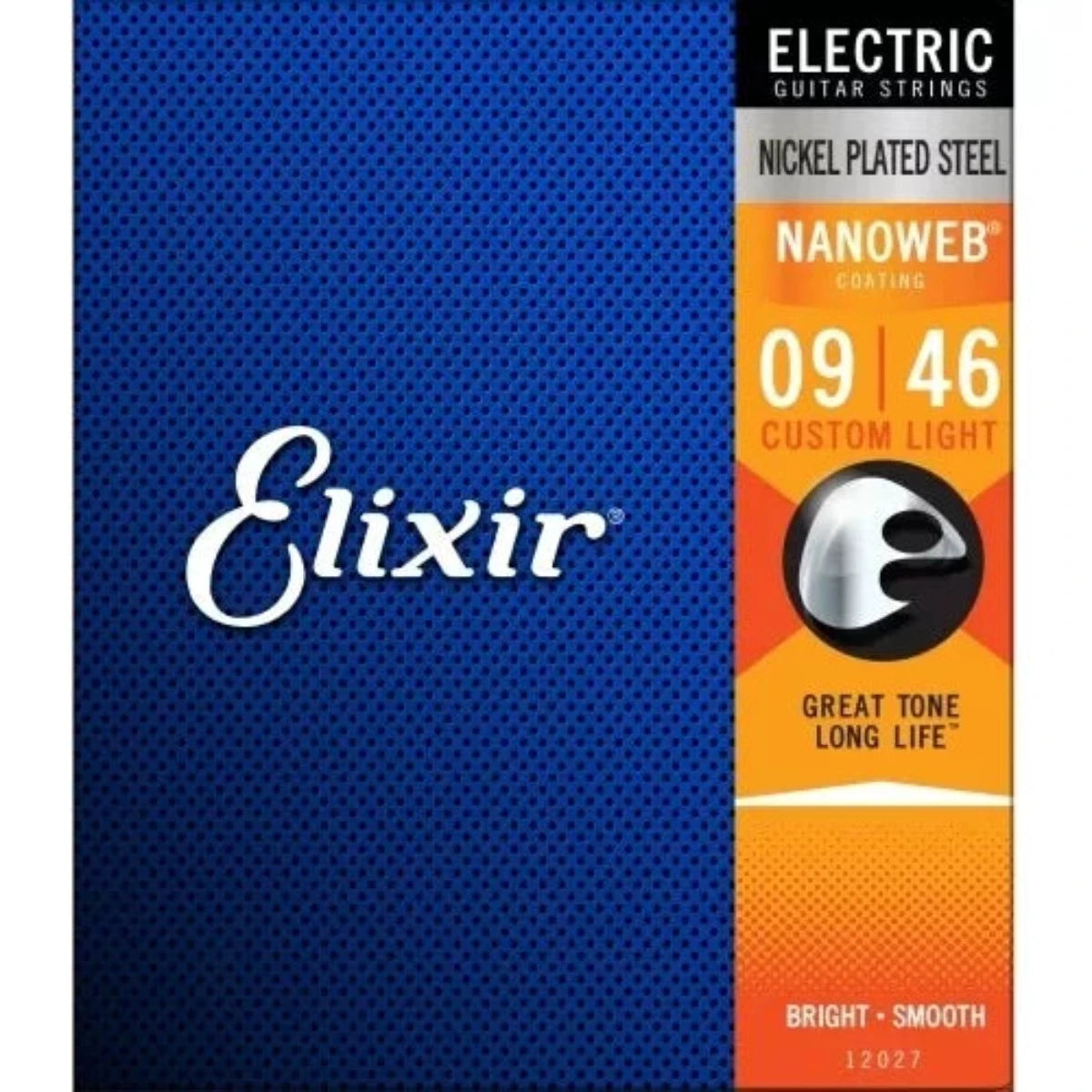 ENCORDADURA P/GUITARRA ELECTRICA ELIXIR NANO WB CSTM LIGHT 9-46 MOD. 12027