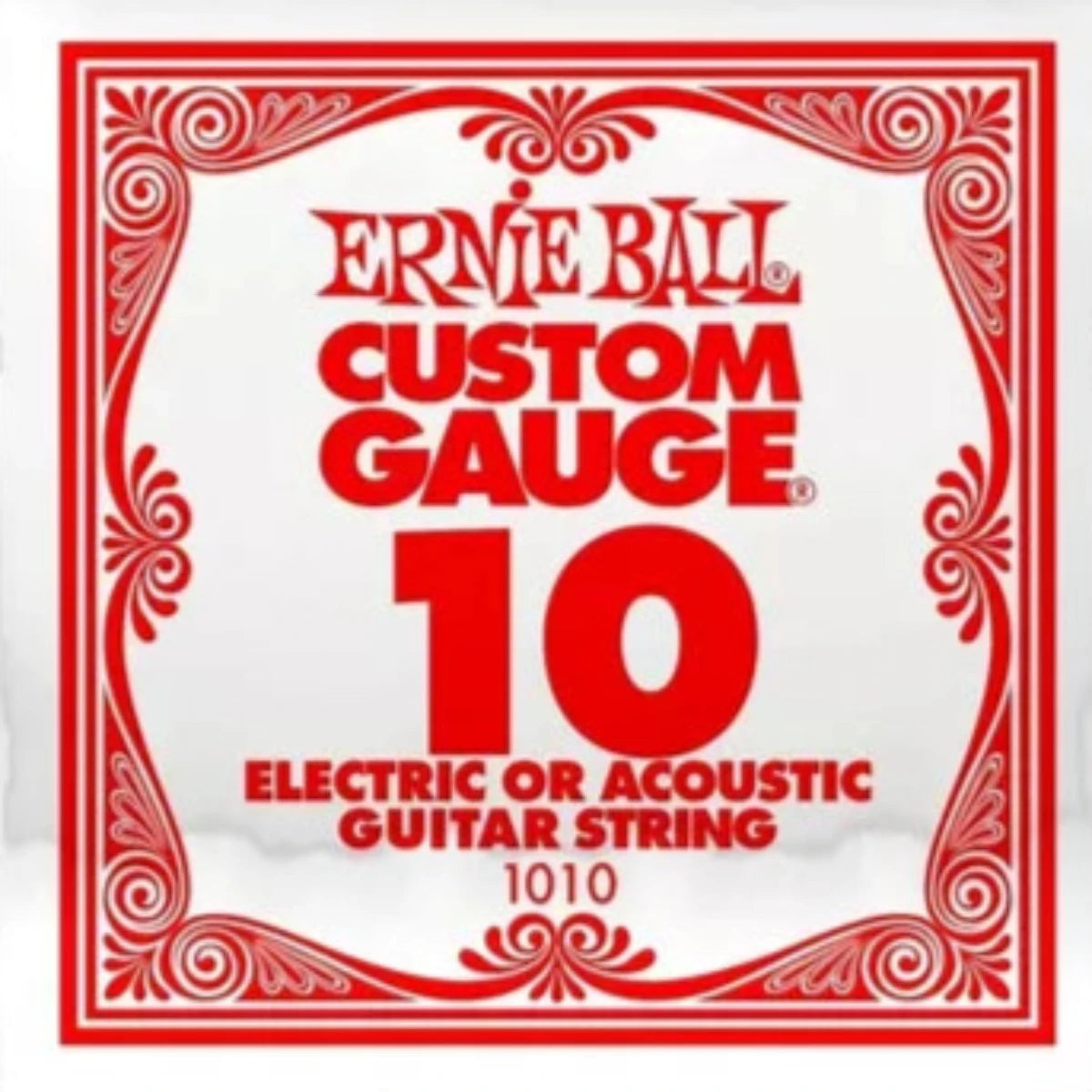 CUERDA P/GUITARRA ELECTRICA ERNIE BALL CUSTOM 1A AC 1010