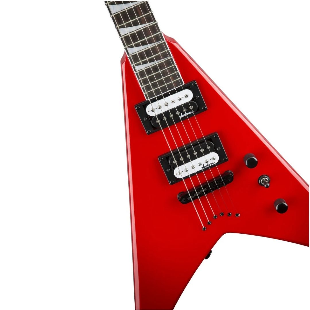GUITARRA ELECTRICA JACKSON JS32T KING V AH FB FERRARI RED