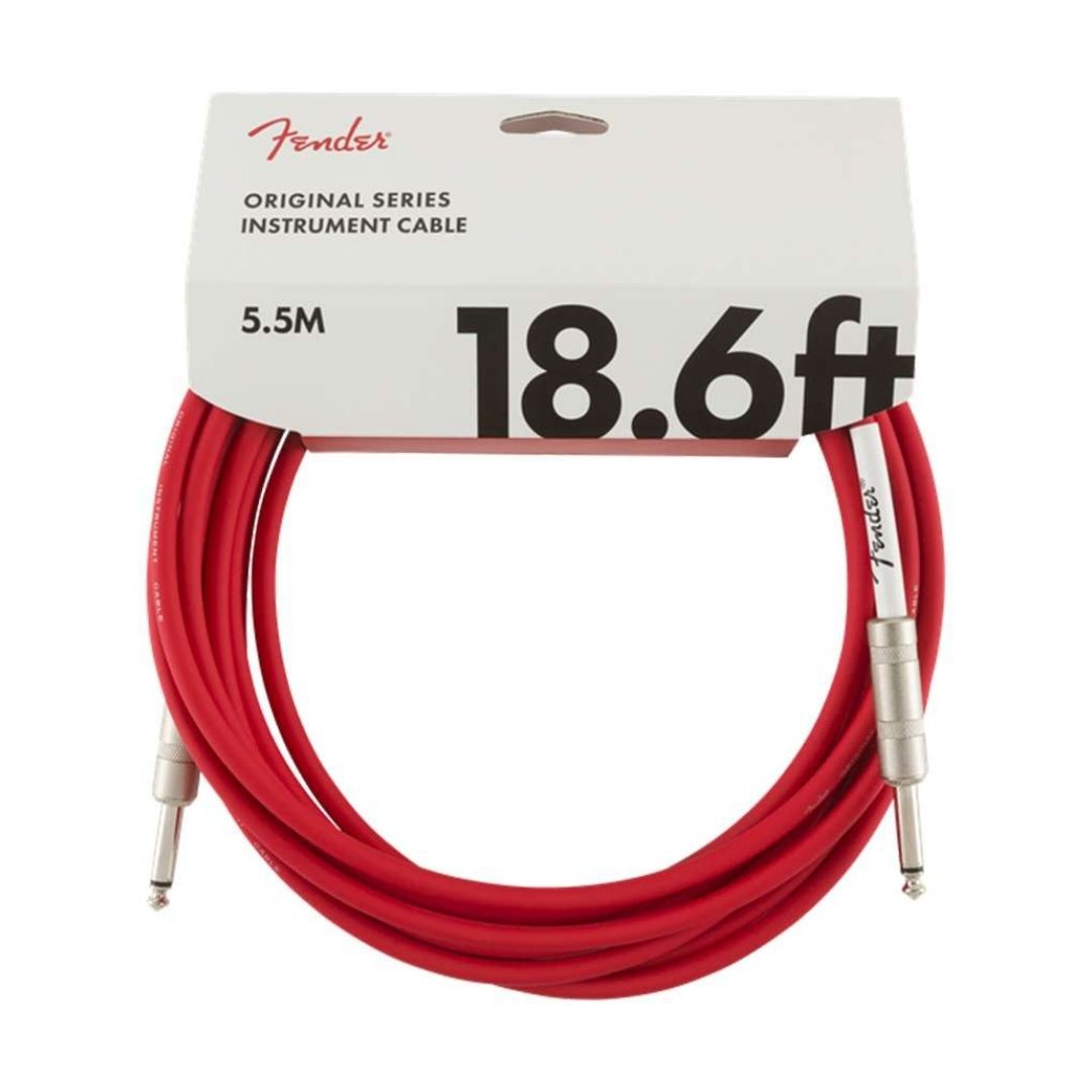 CABLE FENDER ORIGINAL INSTRUMENTO 5.5MTS FIESTA RED