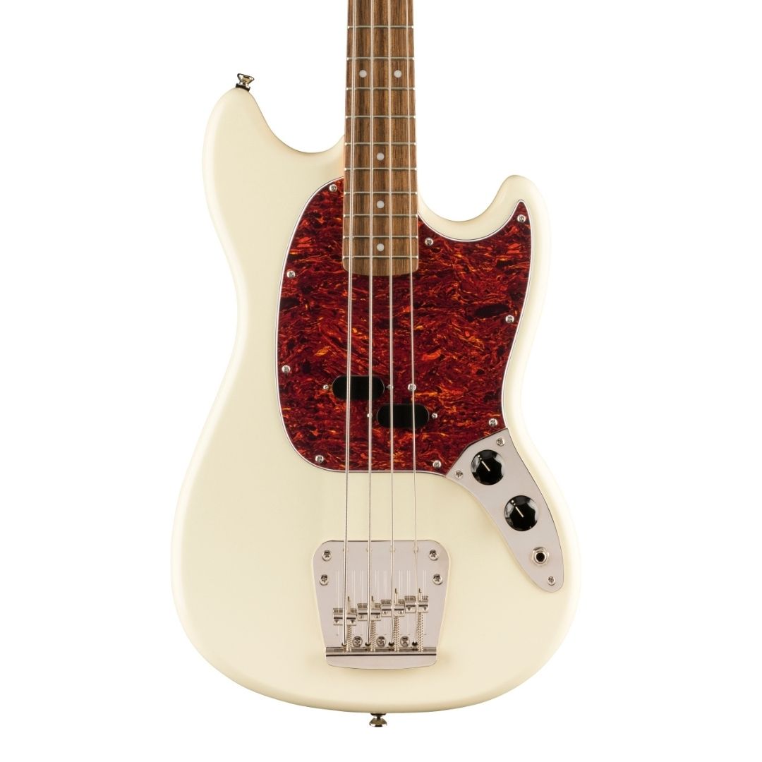 BAJO ELECTRICO SQUIER CLASSIC VIBE 60S MUSTANG BASS LRL OLYMPIC WHITE