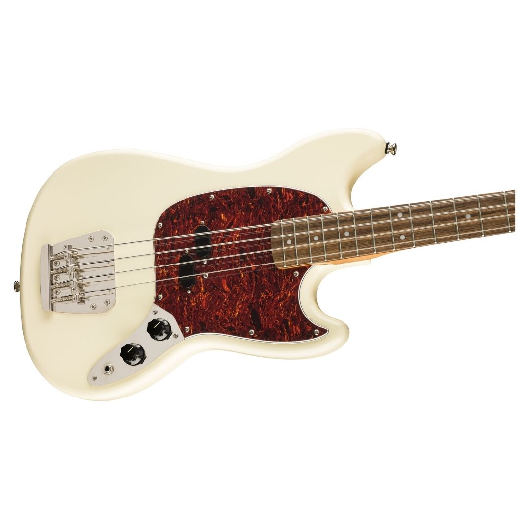 BAJO ELECTRICO SQUIER CLASSIC VIBE 60S MUSTANG BASS LRL OLYMPIC WHITE