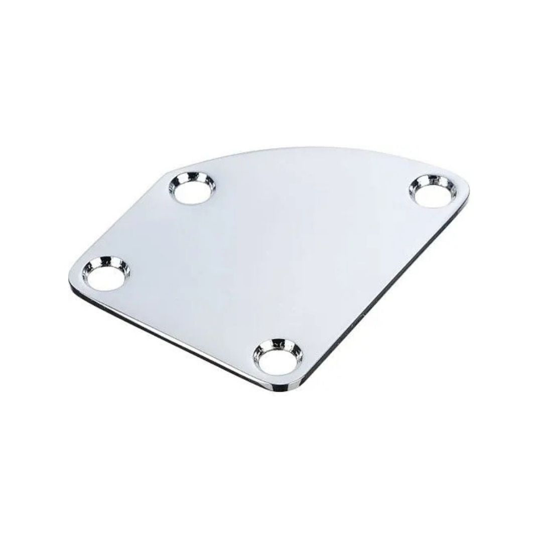 PLACA DE METAL PARA BRAZO MEDIA LUNA 64 5MM X 51 5MM CROMADO PROLINE HN007 CR