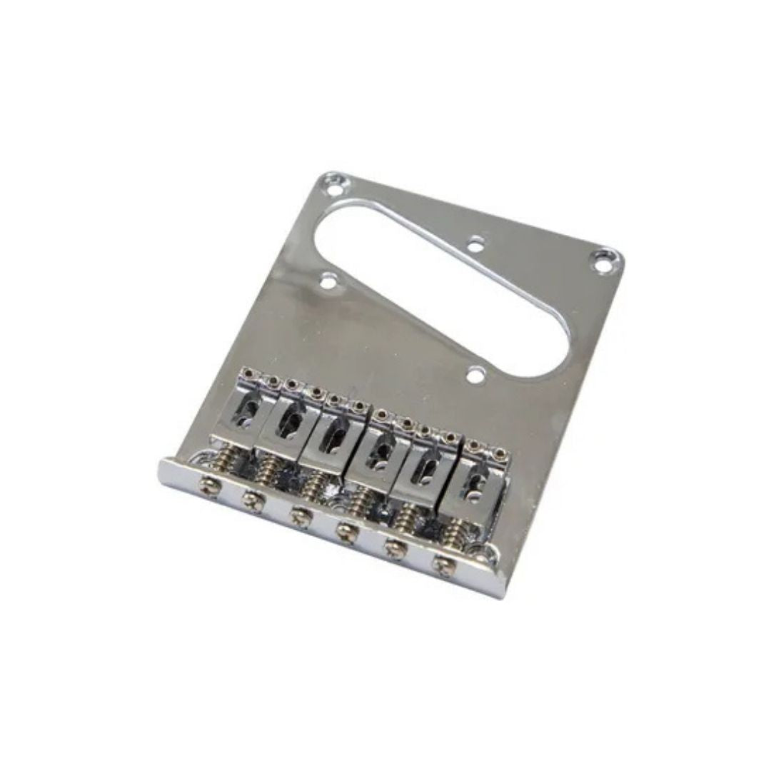 PUENTE PARA TELECASTER CON SADDLE CUADRADO CROMADO PROLINE TE001