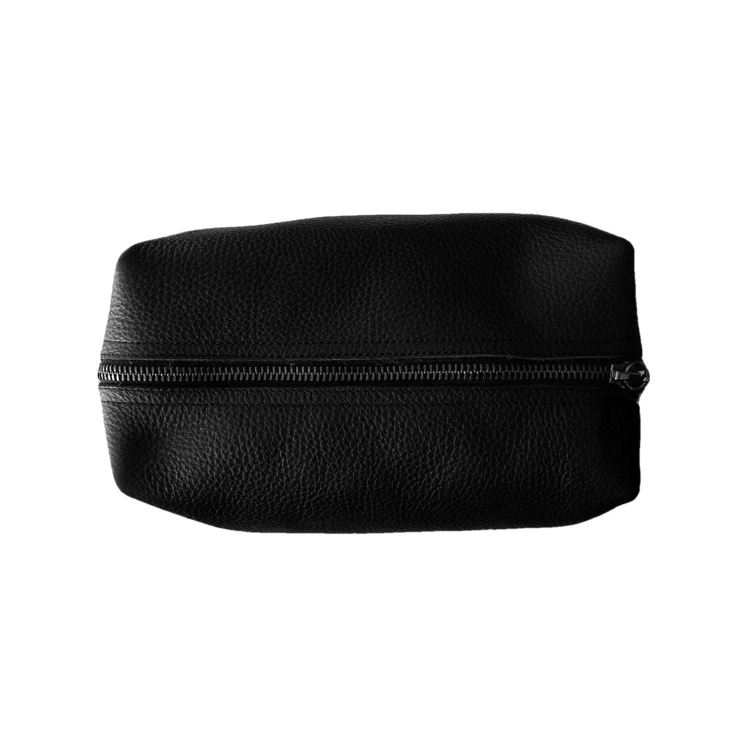 Neceser de Piel Paruno Negro