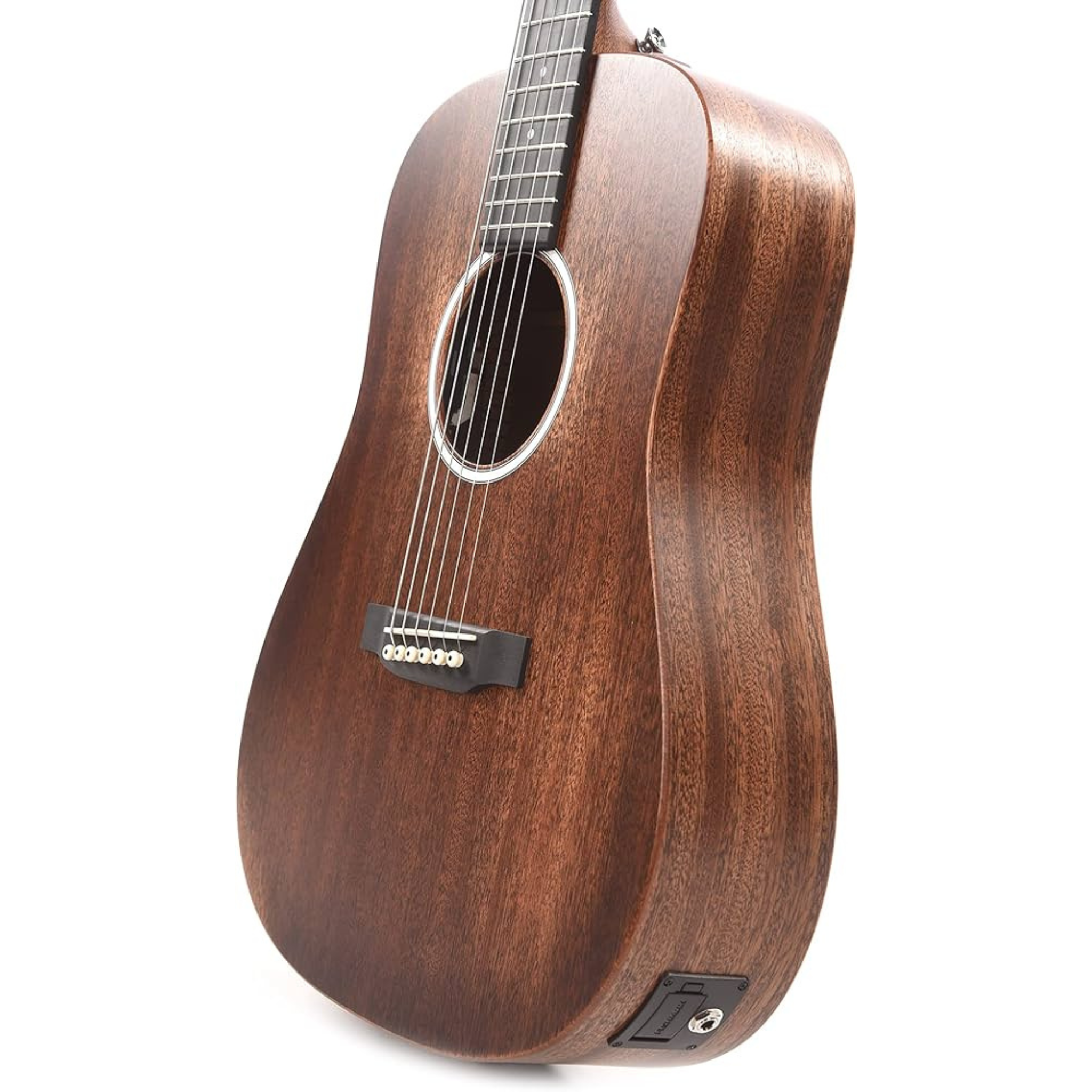Martin D JR-10E Streetmaster , Deadnought, Sapele, Natural, Guitarra Electroacústica con gig bag