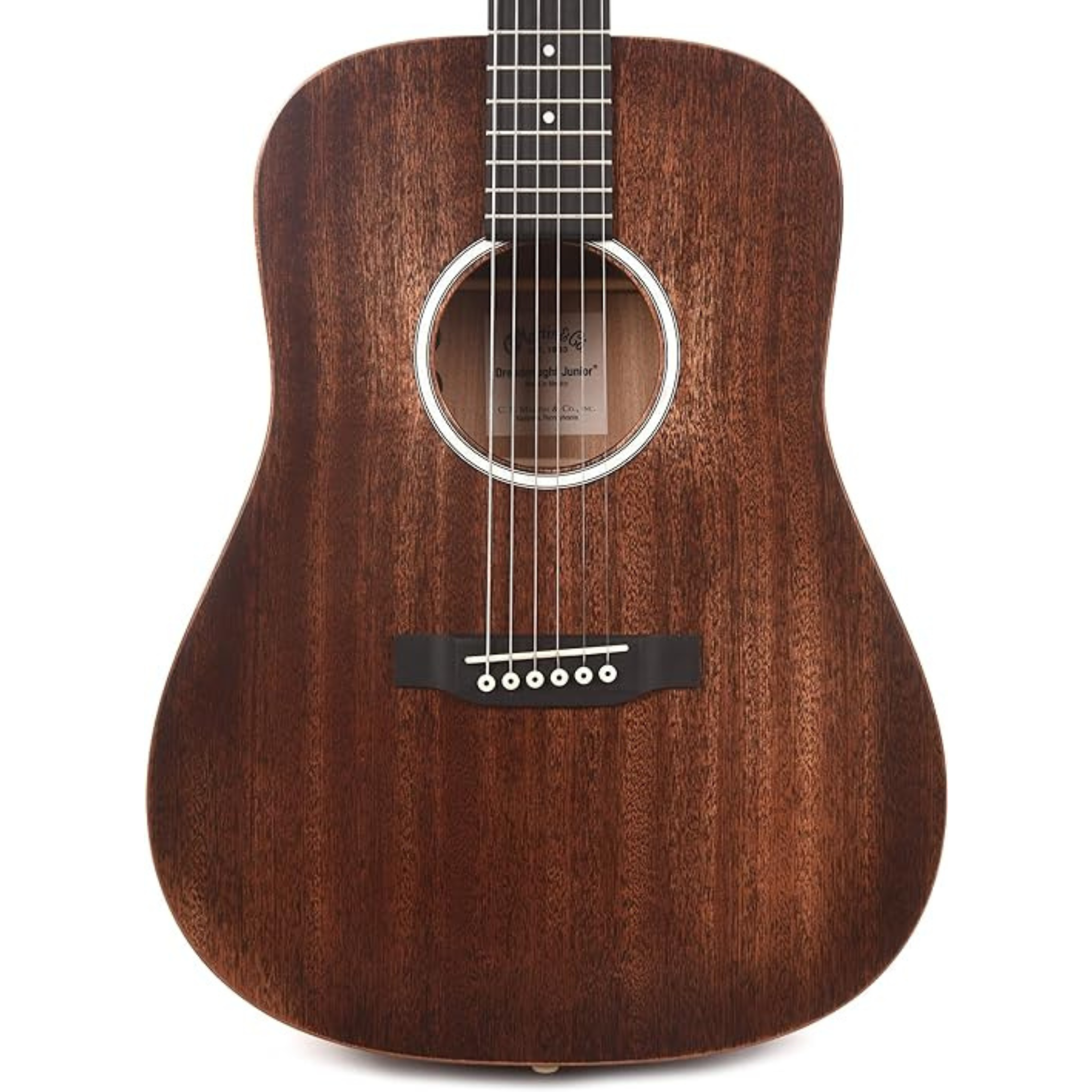 Martin D JR-10E Streetmaster , Deadnought, Sapele, Natural, Guitarra Electroacústica con gig bag