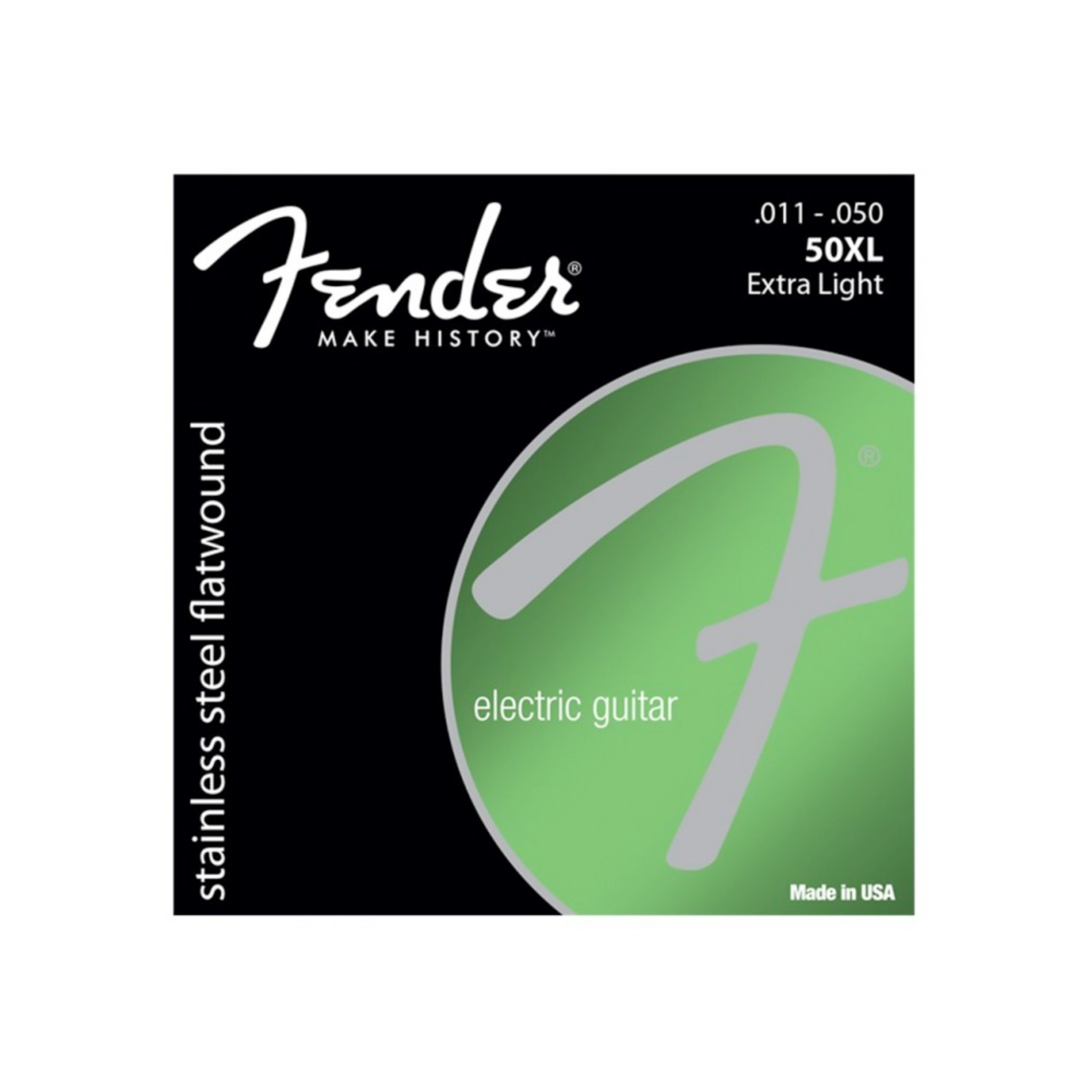 ENCORDADURA FENDER STAINLESS STEEL FLAT 011- 050 50XL
