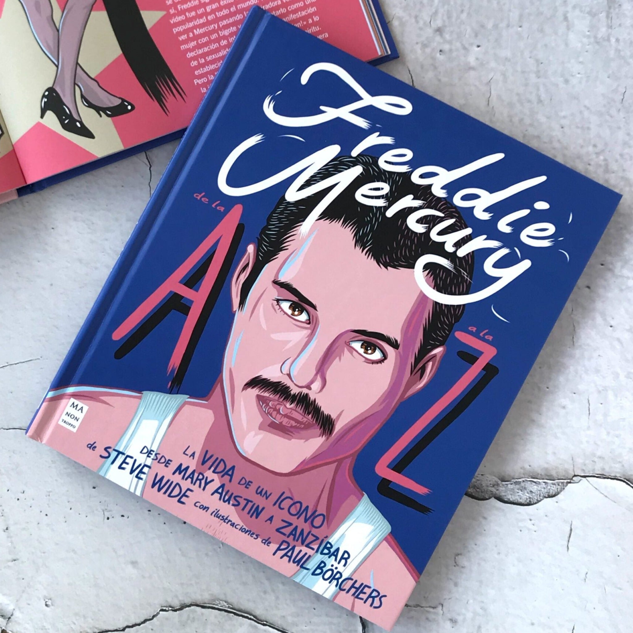 LIBRO FREDDIE MERCURY DE LA A A LA Z LA VIDA DE UN ICONO