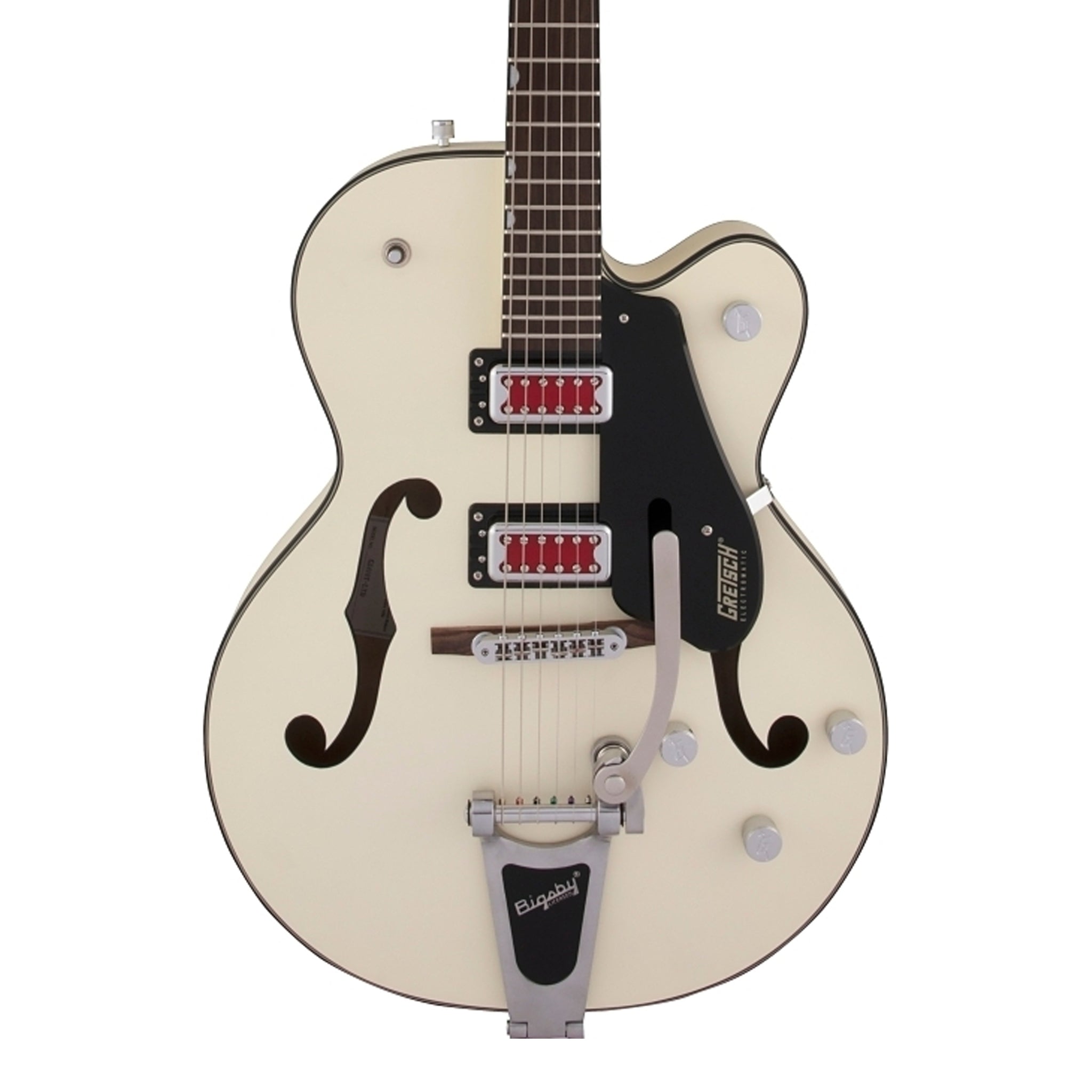 Guitarra Eléctrica Gretsch G5410T Electromatic Rat Rod Hollow Body Single Cut con Bigsby – Matte Vintage White