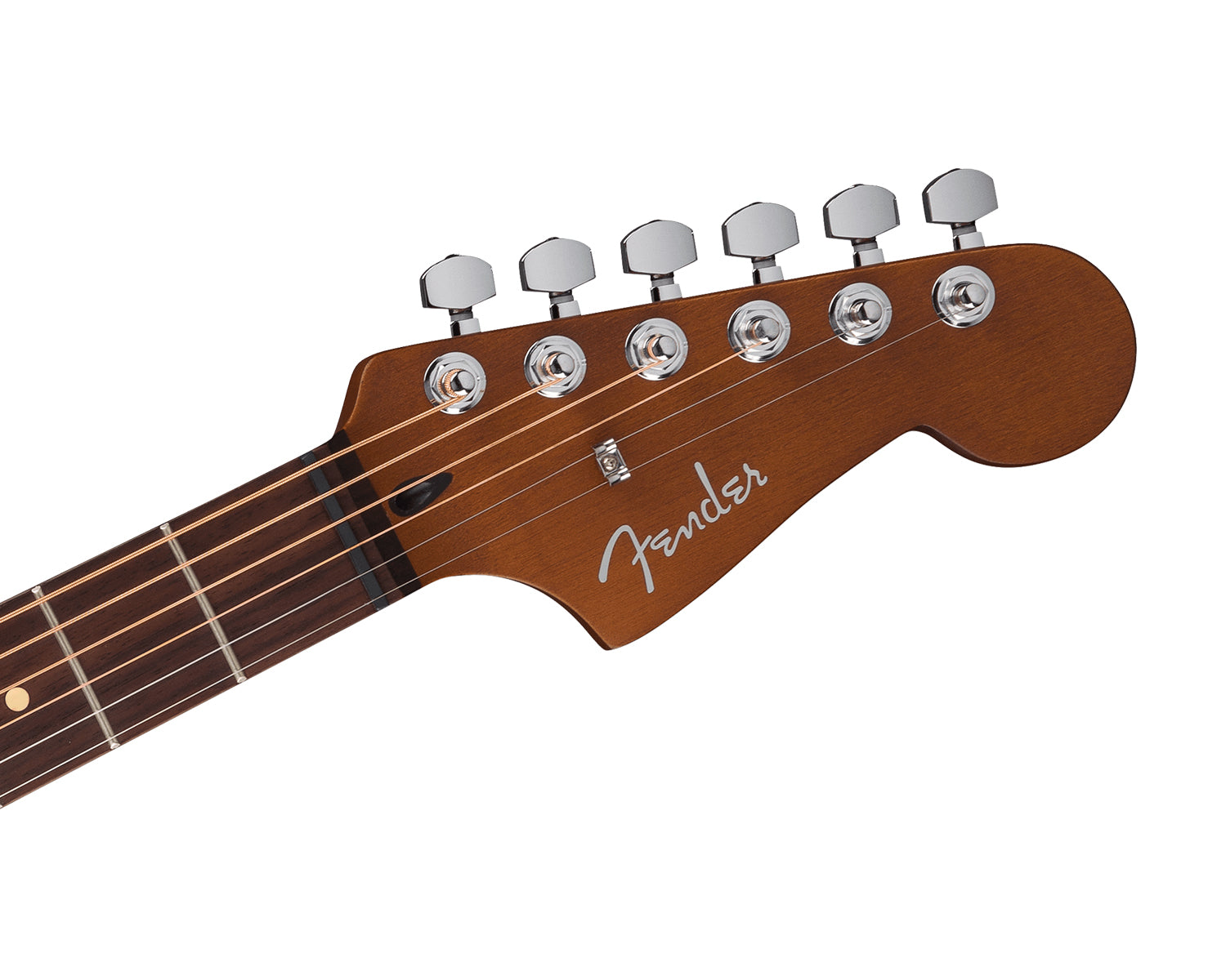 Fender Acoustasonic Standard Jazzmaster Guitarra Híbrida Electroacústica Black