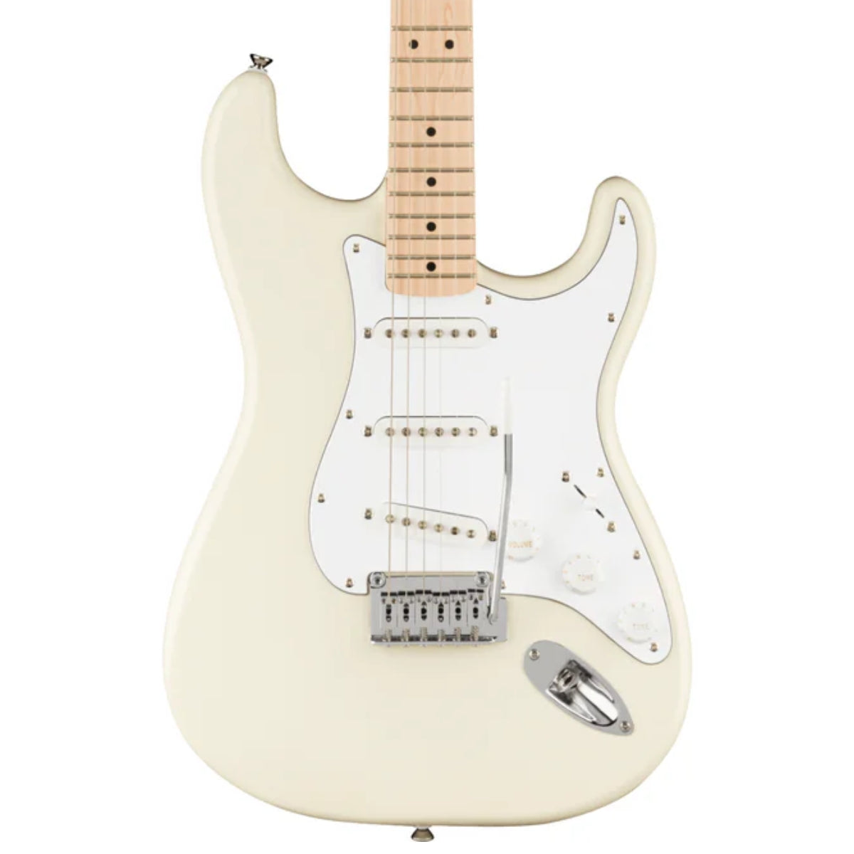 GUITARRA ELECTRICA FENDER STD STRAT MN WPG OLIMPIC WHITE