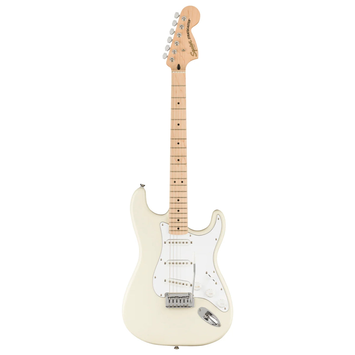 GUITARRA ELECTRICA FENDER STD STRAT MN WPG OLIMPIC WHITE